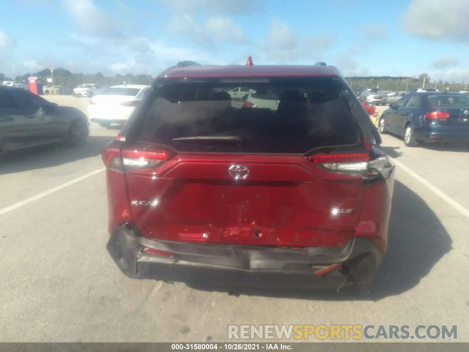 6 Photograph of a damaged car 2T3W1RFV7MW146749 TOYOTA RAV4 2021