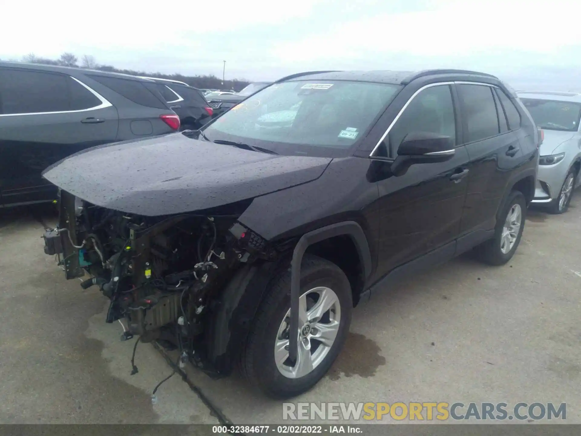 2 Photograph of a damaged car 2T3W1RFV7MW150817 TOYOTA RAV4 2021