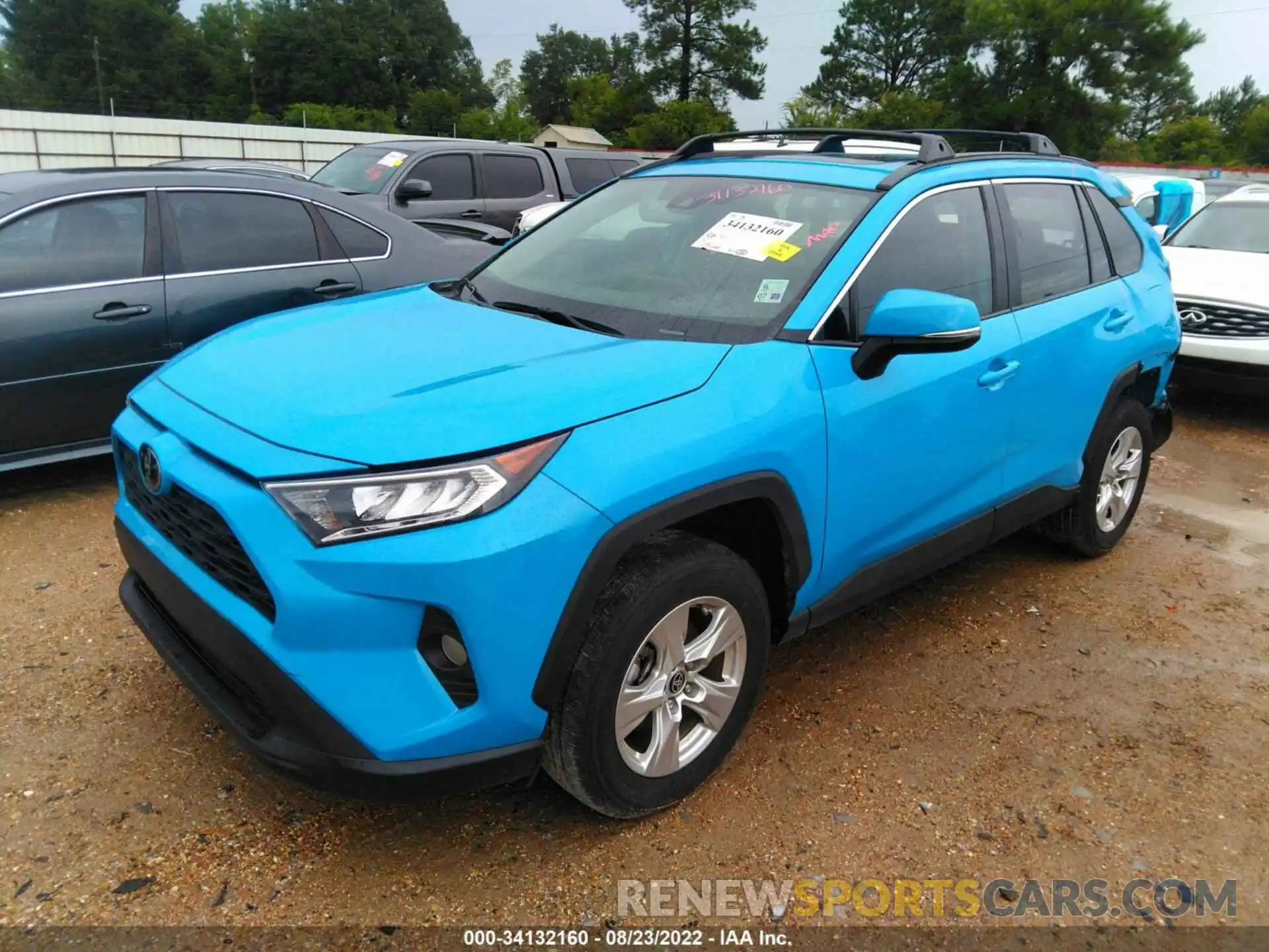 2 Photograph of a damaged car 2T3W1RFV7MW161378 TOYOTA RAV4 2021