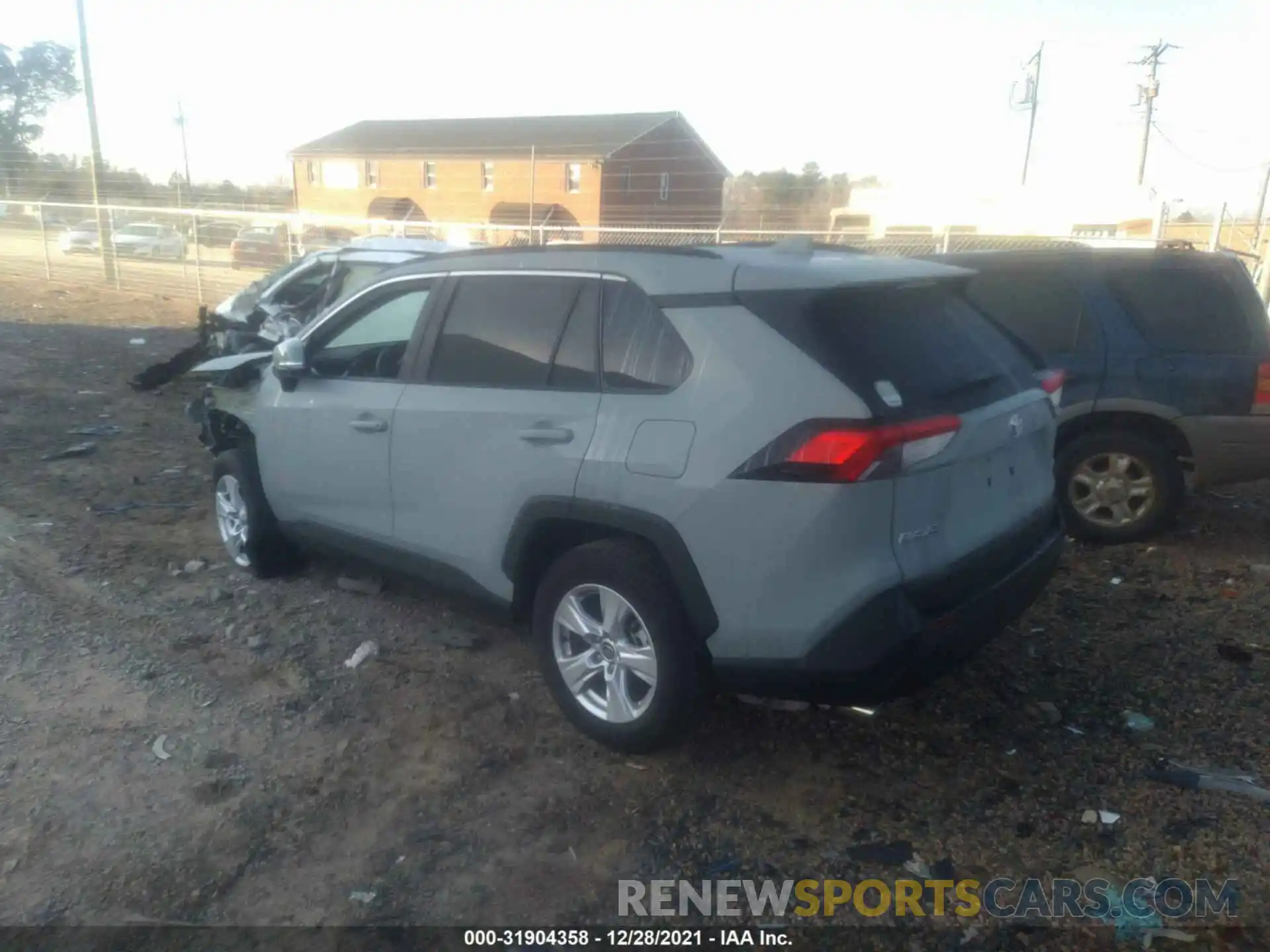 3 Photograph of a damaged car 2T3W1RFV7MW165320 TOYOTA RAV4 2021