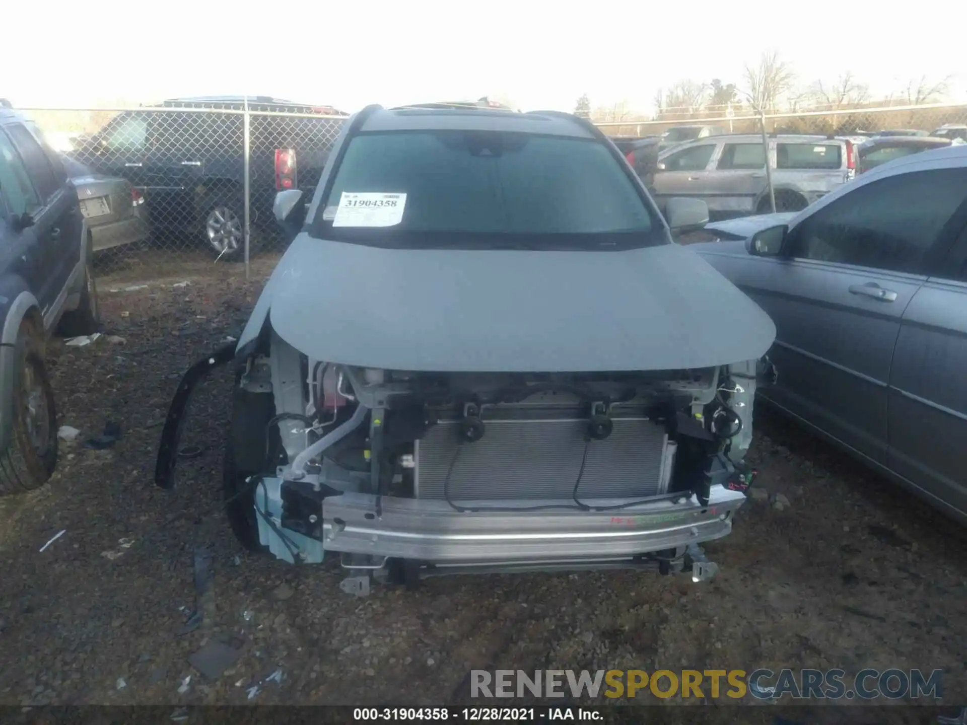 6 Photograph of a damaged car 2T3W1RFV7MW165320 TOYOTA RAV4 2021