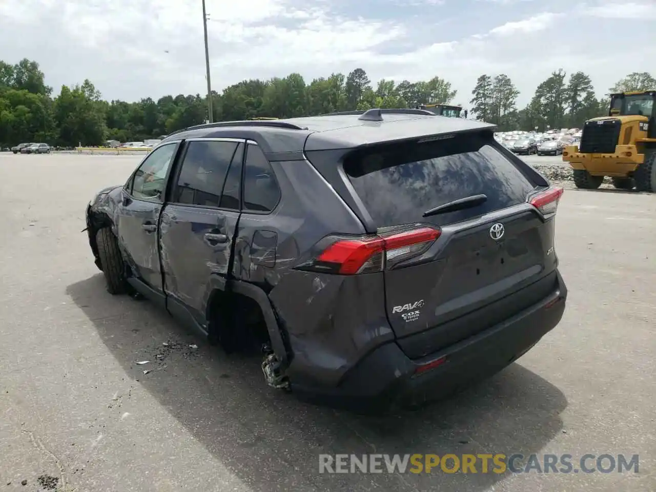 3 Photograph of a damaged car 2T3W1RFV7MW165575 TOYOTA RAV4 2021