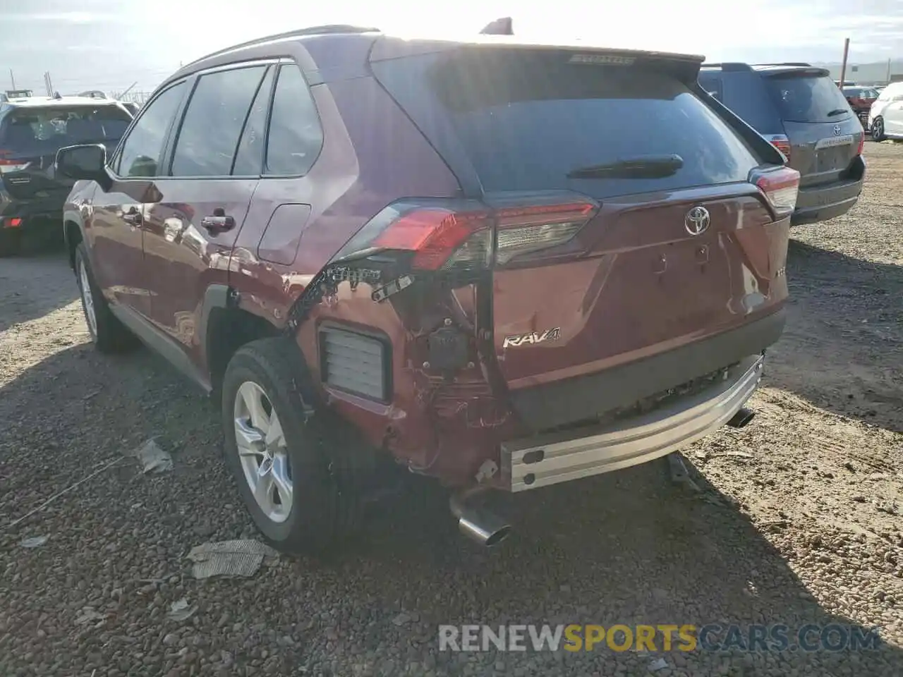 9 Photograph of a damaged car 2T3W1RFV7MW169609 TOYOTA RAV4 2021