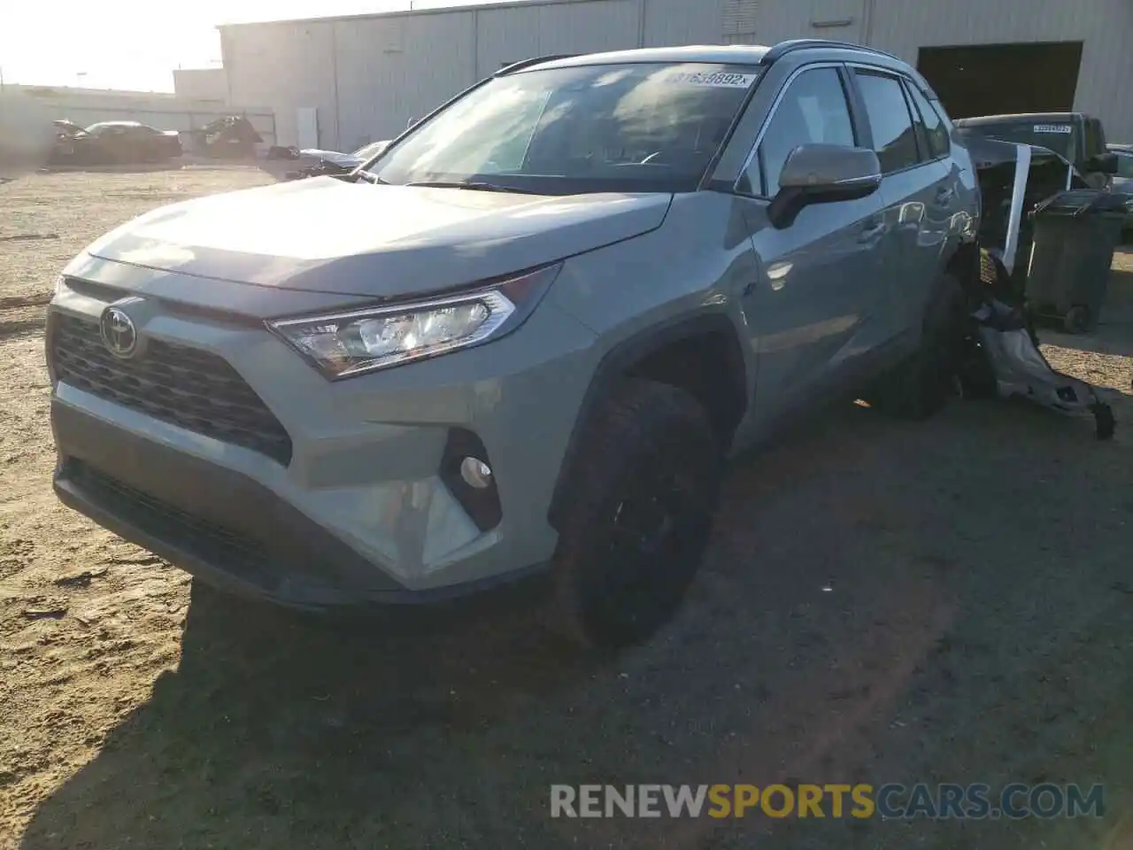 2 Photograph of a damaged car 2T3W1RFV7MW177273 TOYOTA RAV4 2021