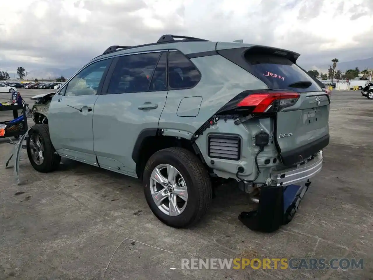 3 Photograph of a damaged car 2T3W1RFV7MW178990 TOYOTA RAV4 2021