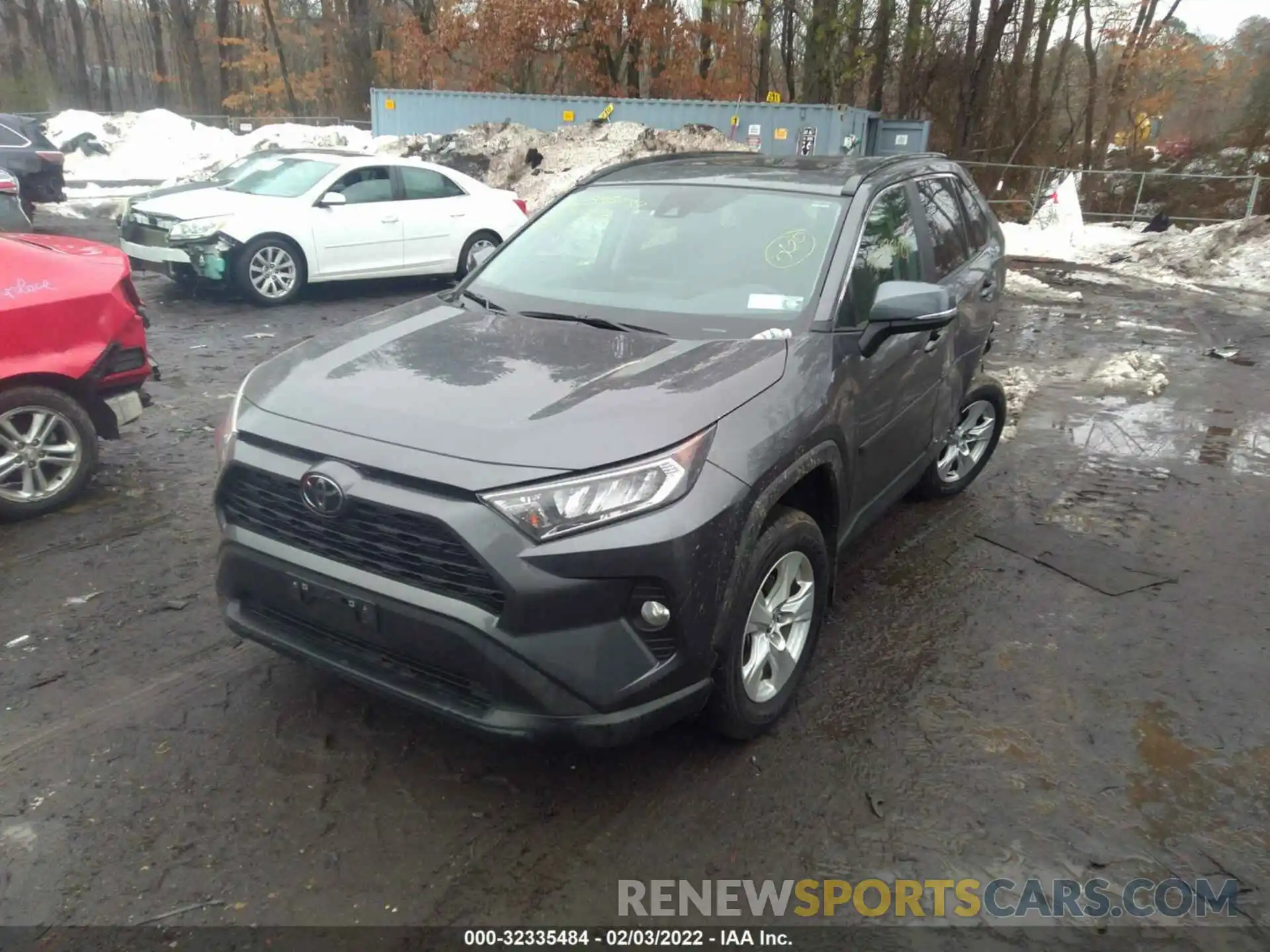 2 Photograph of a damaged car 2T3W1RFV8MC090273 TOYOTA RAV4 2021