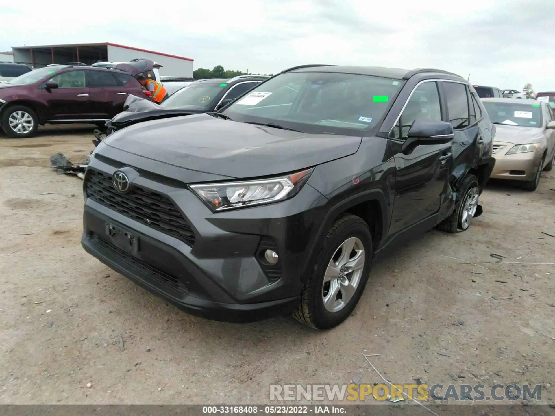 2 Photograph of a damaged car 2T3W1RFV8MC090841 TOYOTA RAV4 2021