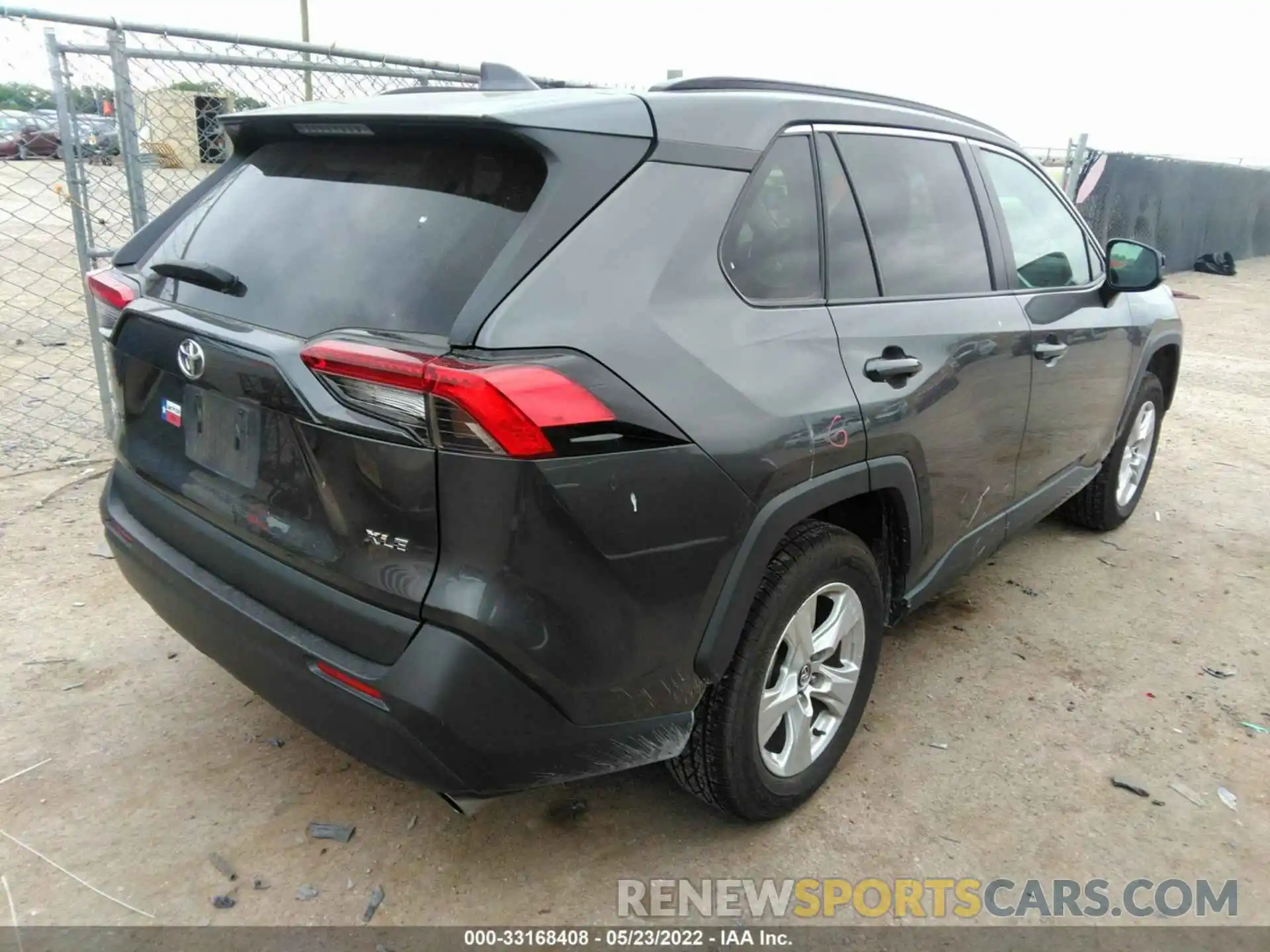 4 Photograph of a damaged car 2T3W1RFV8MC090841 TOYOTA RAV4 2021