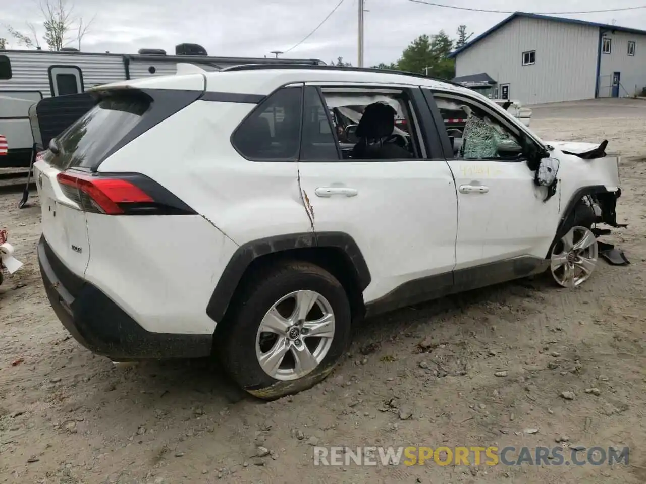 4 Photograph of a damaged car 2T3W1RFV8MC094548 TOYOTA RAV4 2021