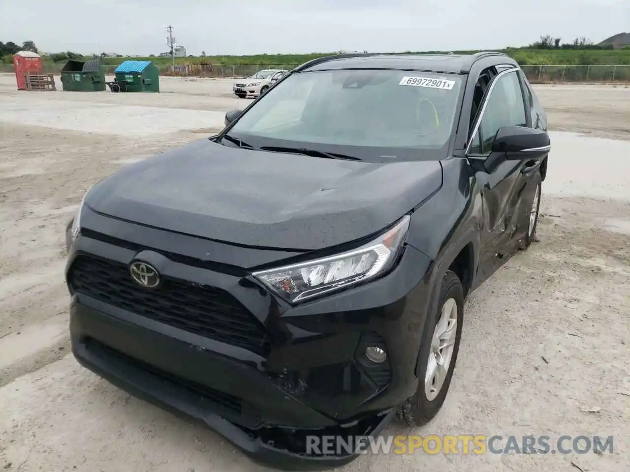 2 Photograph of a damaged car 2T3W1RFV8MC095098 TOYOTA RAV4 2021