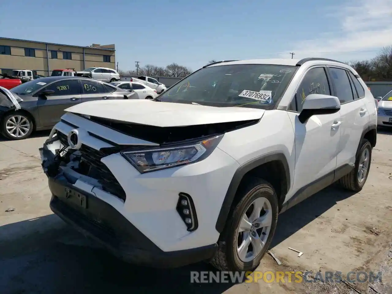 2 Photograph of a damaged car 2T3W1RFV8MC096610 TOYOTA RAV4 2021