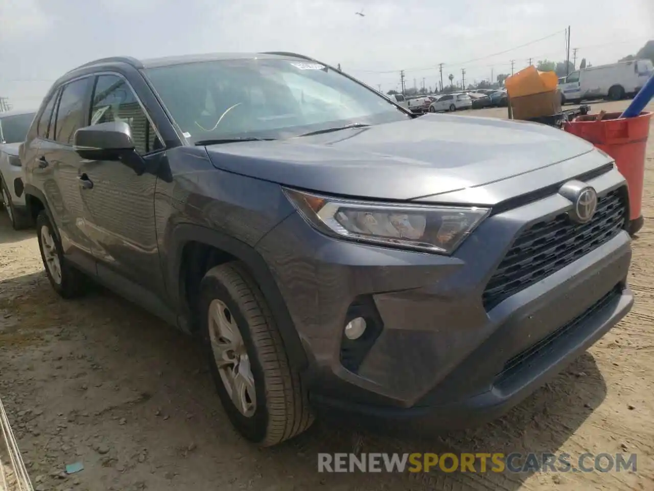 1 Photograph of a damaged car 2T3W1RFV8MC097594 TOYOTA RAV4 2021