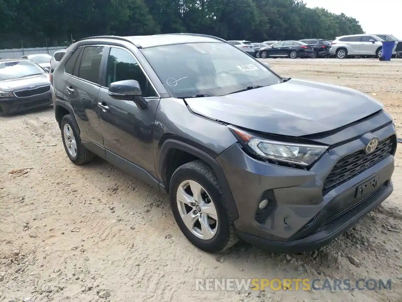 1 Photograph of a damaged car 2T3W1RFV8MC099538 TOYOTA RAV4 2021