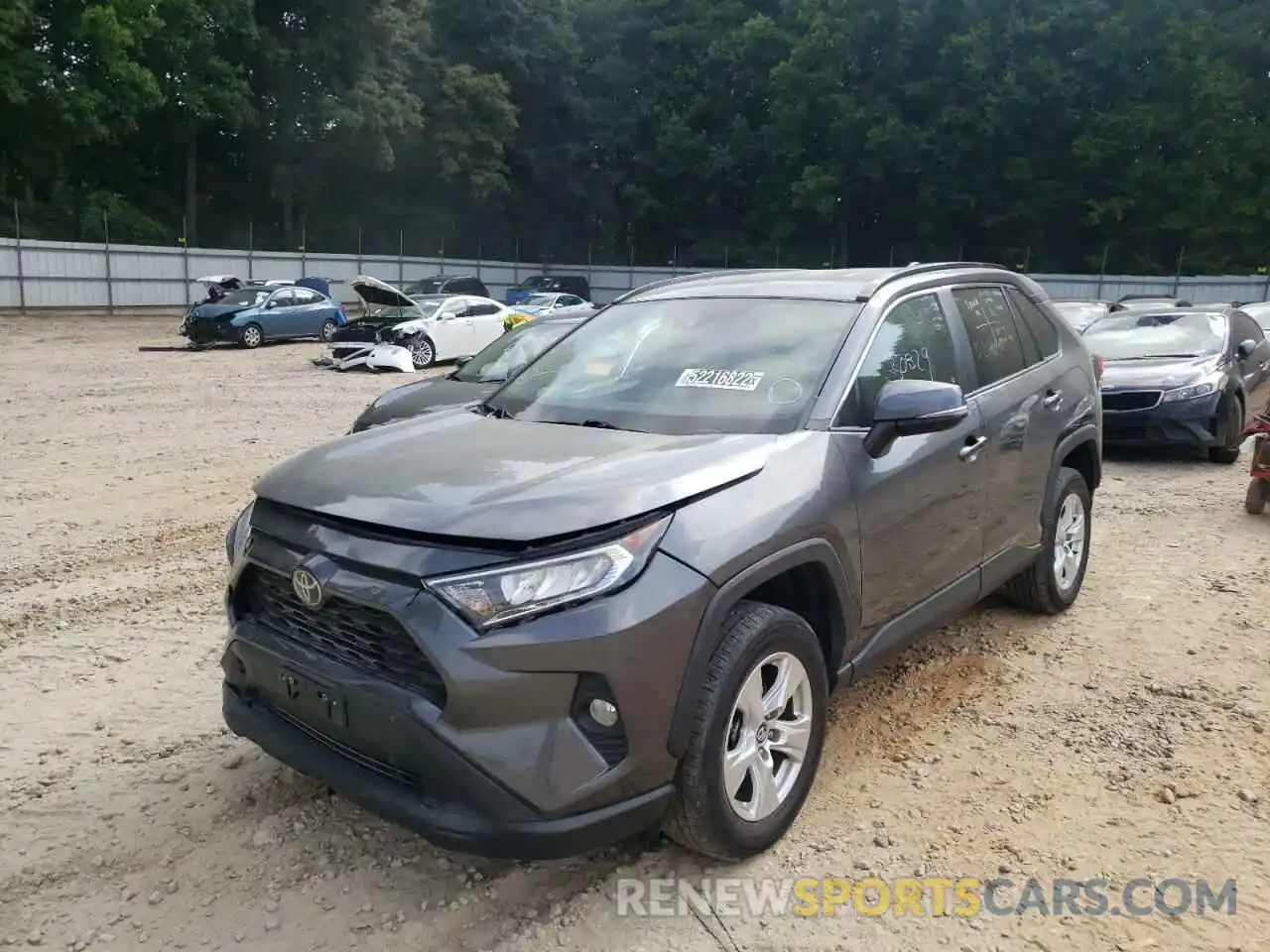 2 Photograph of a damaged car 2T3W1RFV8MC099538 TOYOTA RAV4 2021