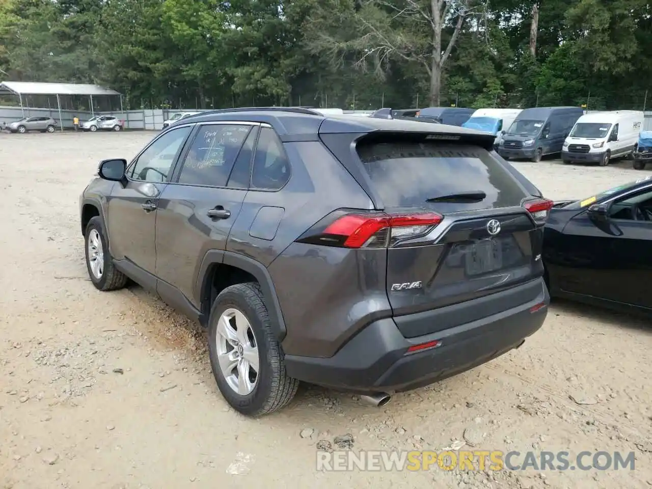 3 Photograph of a damaged car 2T3W1RFV8MC099538 TOYOTA RAV4 2021