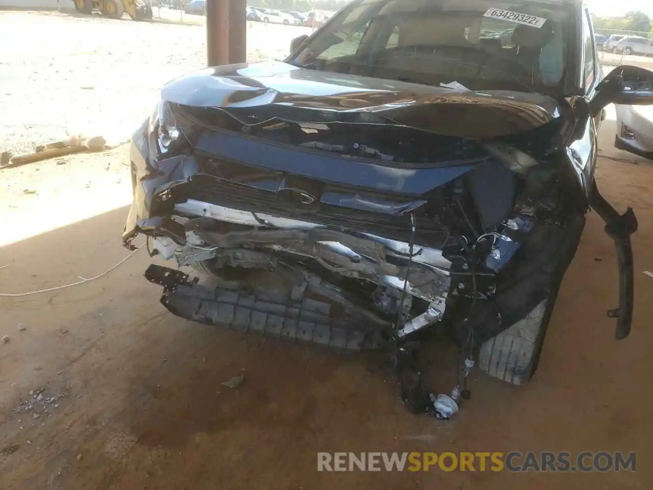 9 Photograph of a damaged car 2T3W1RFV8MC114491 TOYOTA RAV4 2021