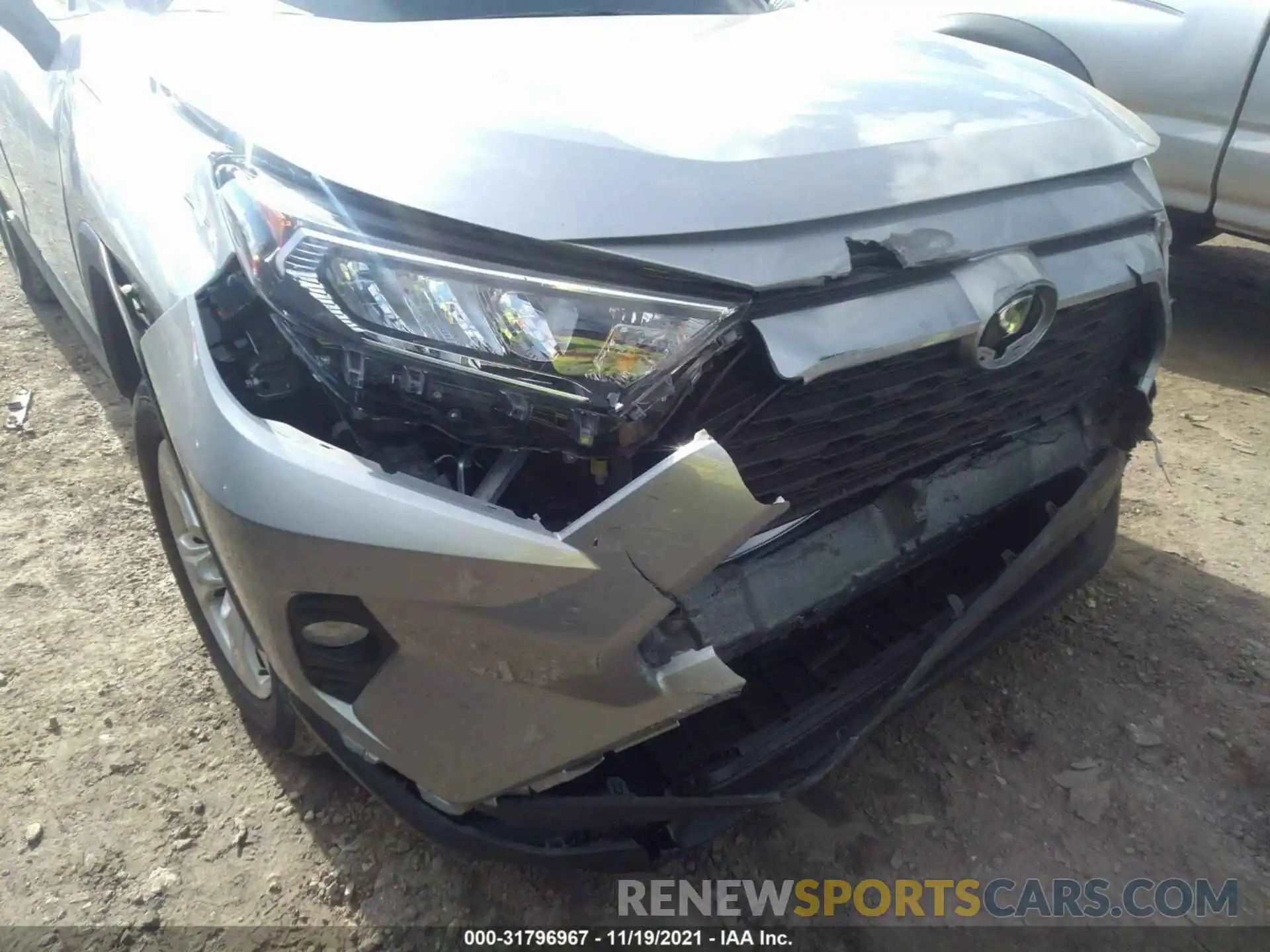 6 Photograph of a damaged car 2T3W1RFV8MC115043 TOYOTA RAV4 2021