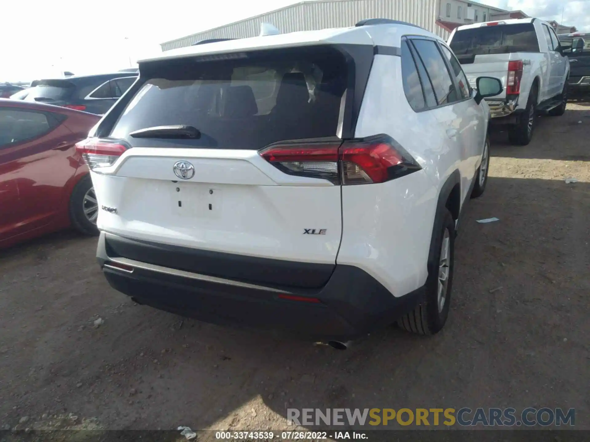 4 Фотография поврежденного автомобиля 2T3W1RFV8MC116421 TOYOTA RAV4 2021