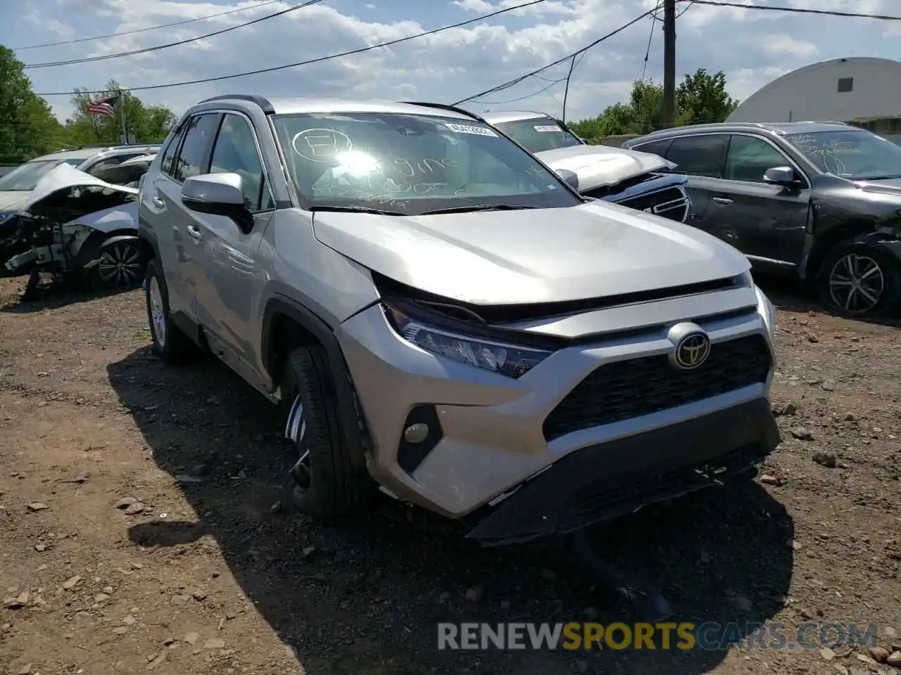 1 Фотография поврежденного автомобиля 2T3W1RFV8MC124695 TOYOTA RAV4 2021