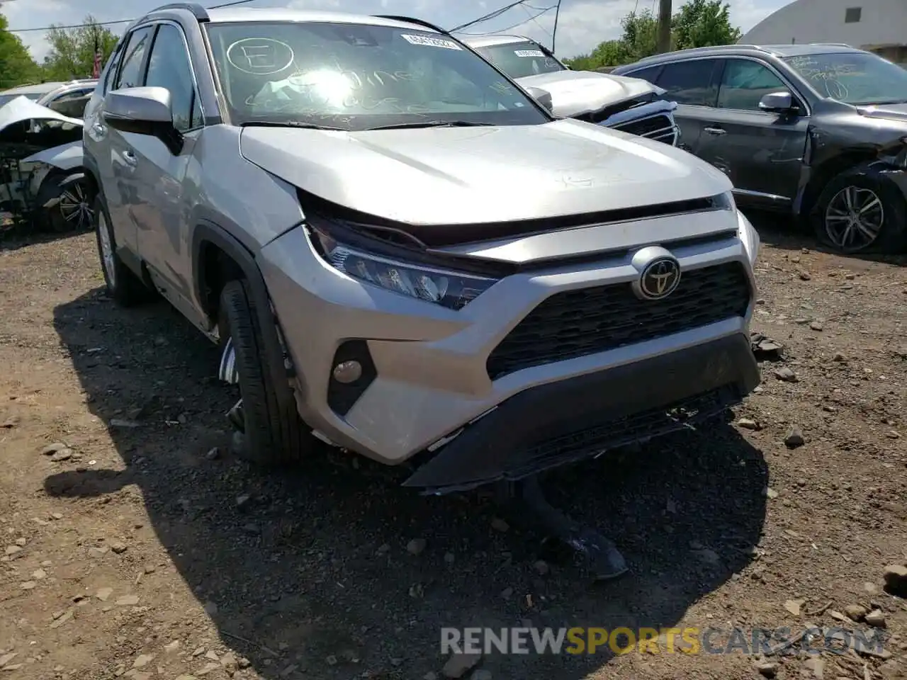 9 Фотография поврежденного автомобиля 2T3W1RFV8MC124695 TOYOTA RAV4 2021