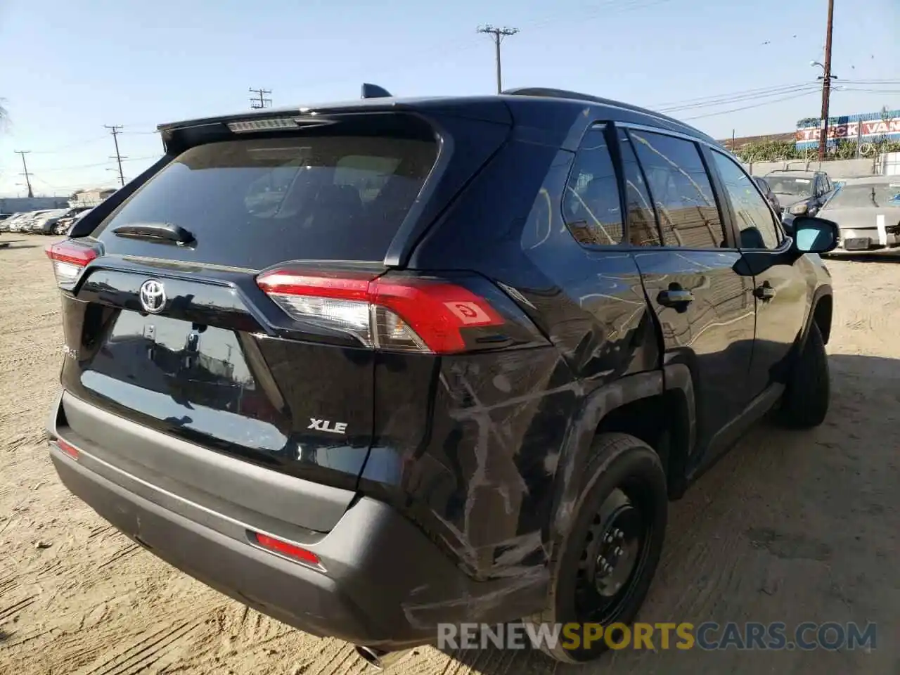 4 Photograph of a damaged car 2T3W1RFV8MC126544 TOYOTA RAV4 2021