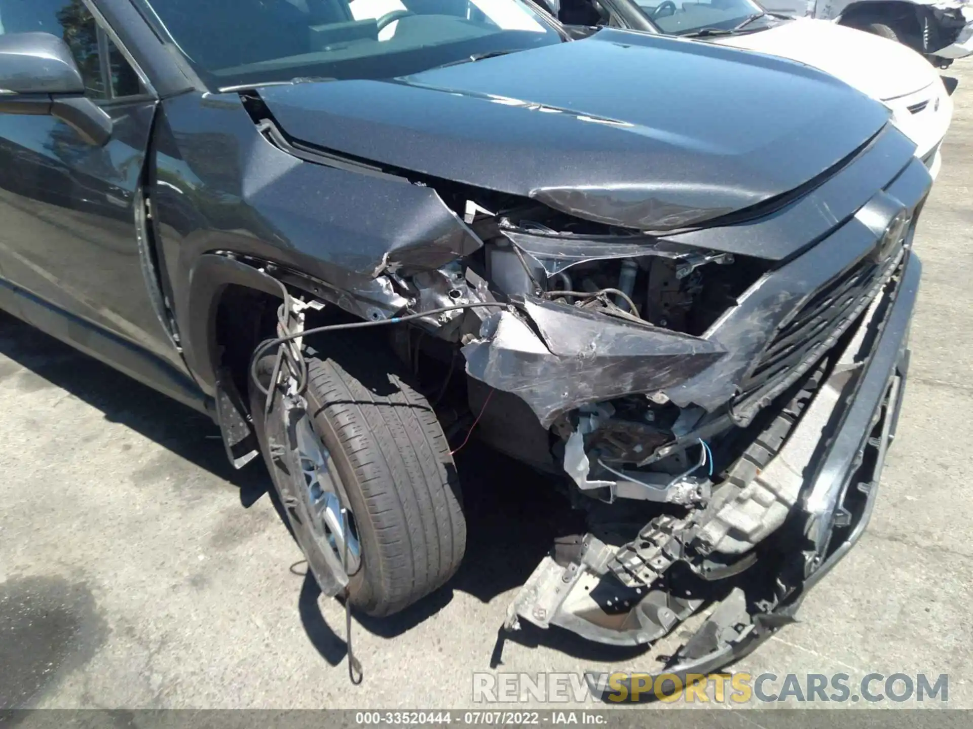 6 Photograph of a damaged car 2T3W1RFV8MC130223 TOYOTA RAV4 2021