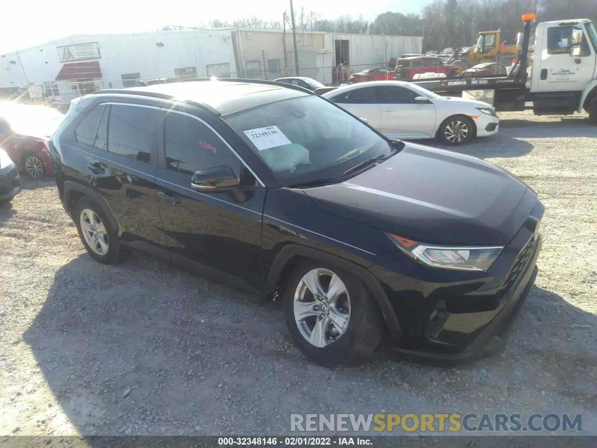 1 Photograph of a damaged car 2T3W1RFV8MC144445 TOYOTA RAV4 2021