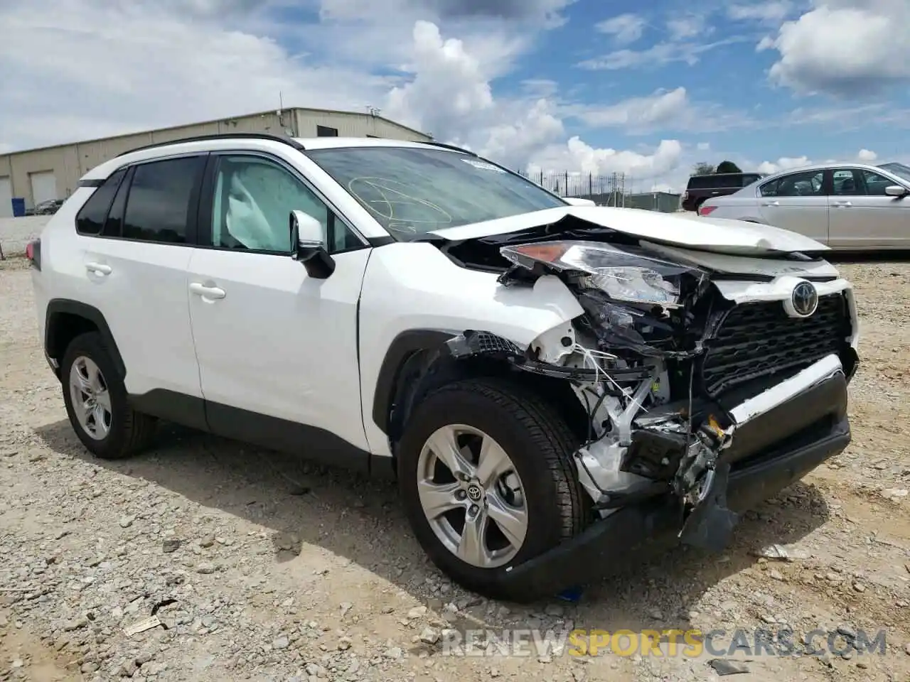 1 Photograph of a damaged car 2T3W1RFV8MC163013 TOYOTA RAV4 2021