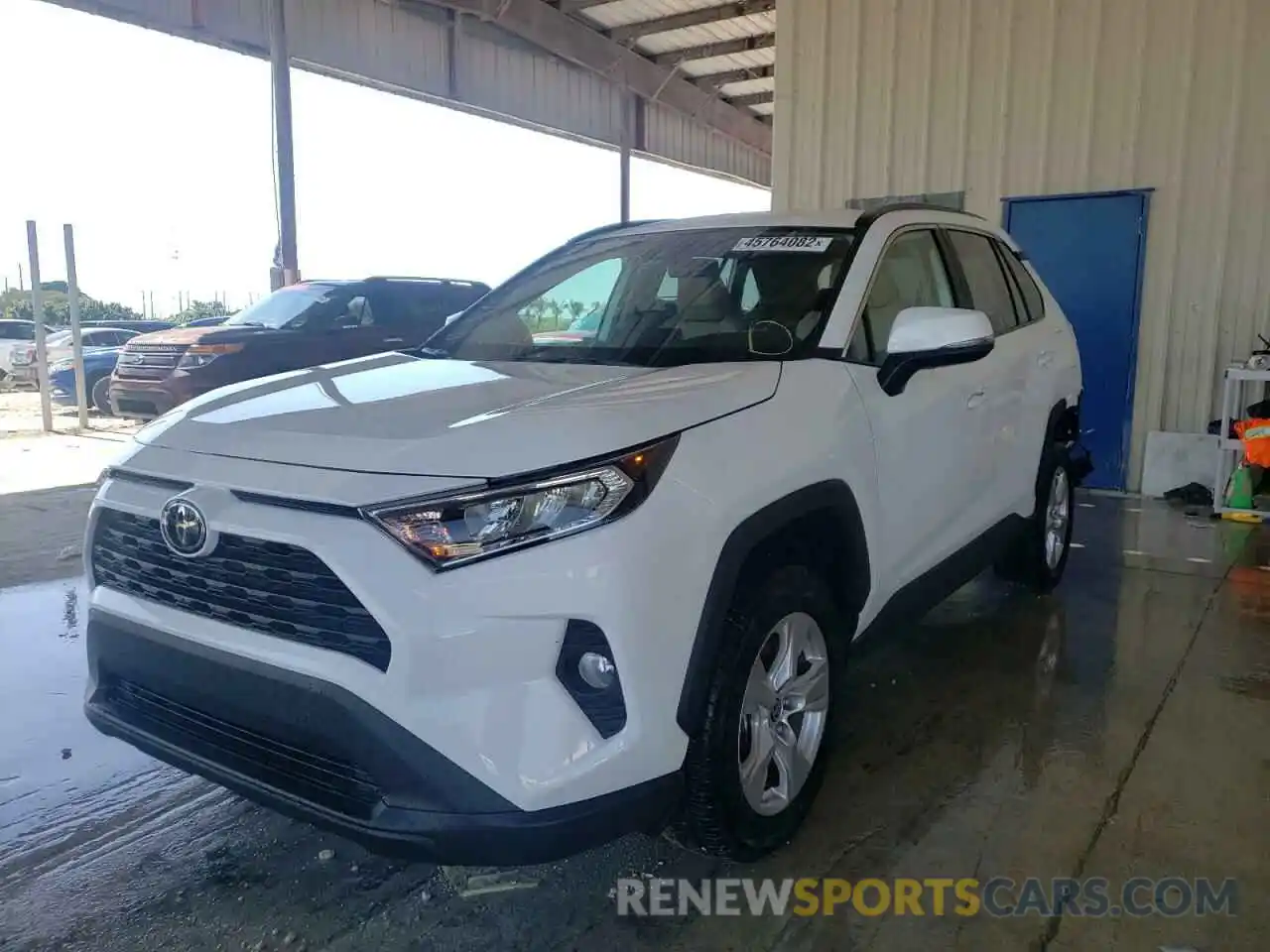 2 Photograph of a damaged car 2T3W1RFV8MC164369 TOYOTA RAV4 2021