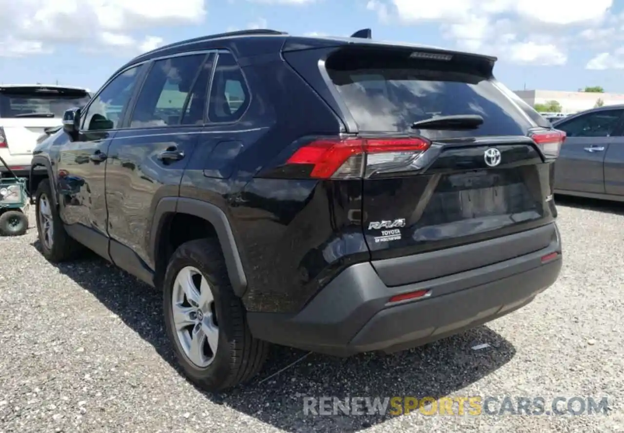 3 Photograph of a damaged car 2T3W1RFV8MW107748 TOYOTA RAV4 2021