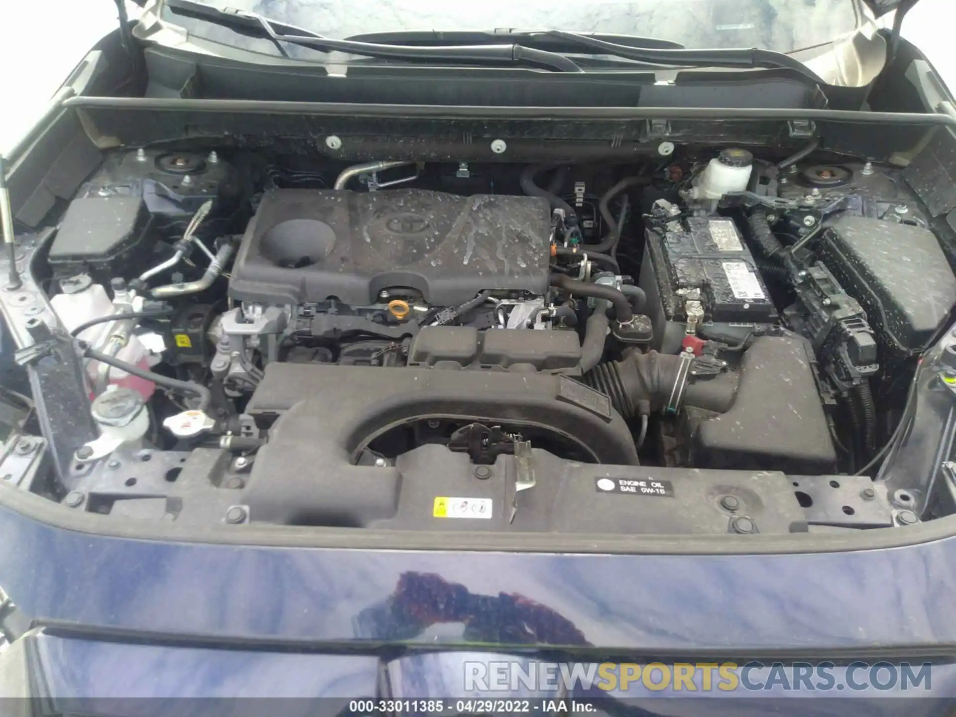 10 Фотография поврежденного автомобиля 2T3W1RFV8MW112576 TOYOTA RAV4 2021