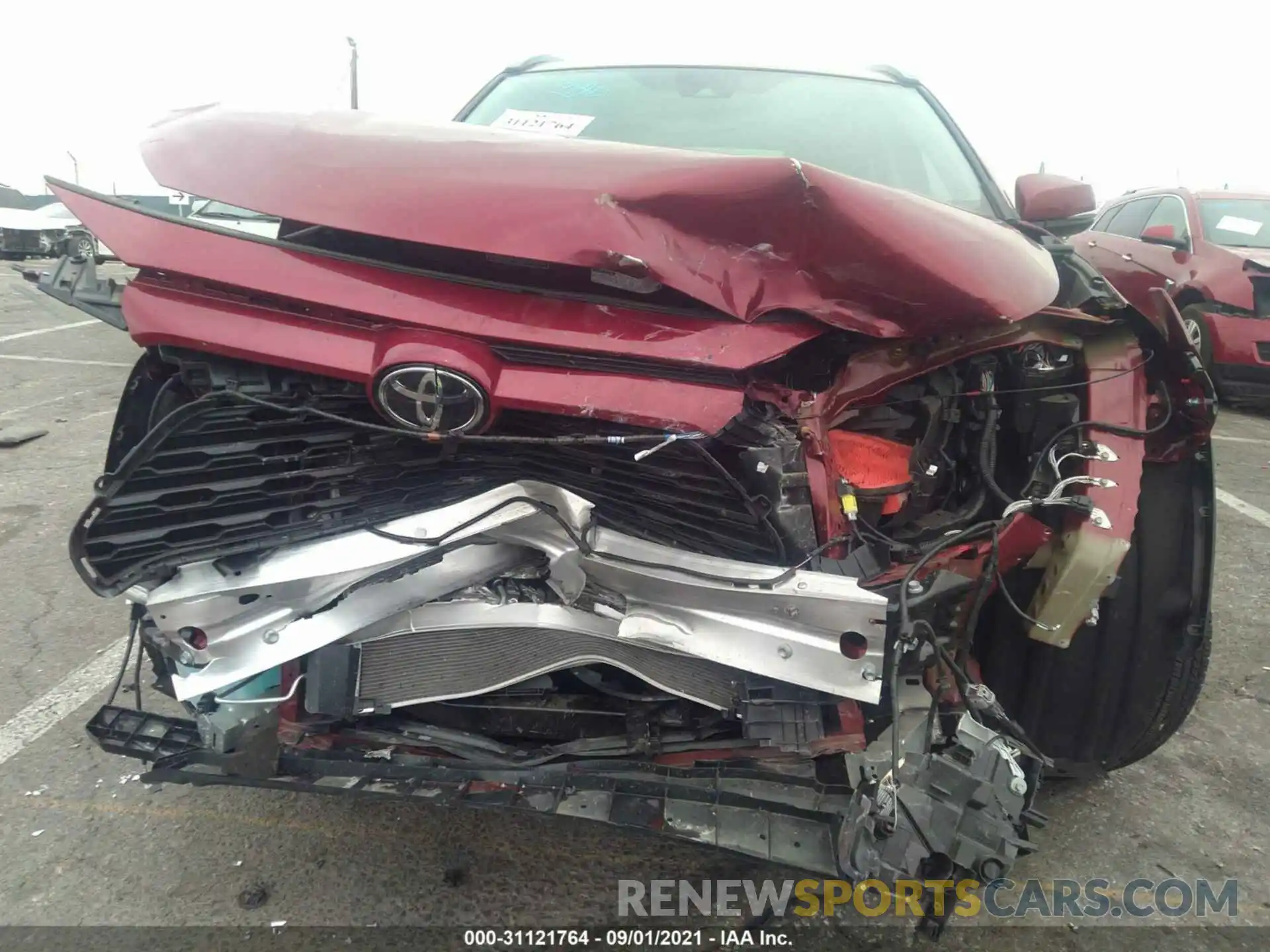 6 Photograph of a damaged car 2T3W1RFV8MW120290 TOYOTA RAV4 2021