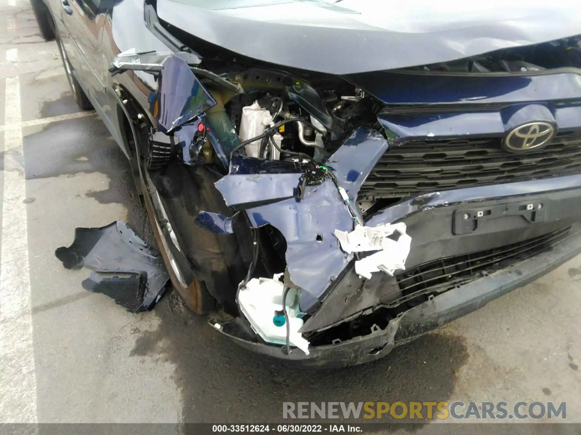 6 Photograph of a damaged car 2T3W1RFV8MW121181 TOYOTA RAV4 2021