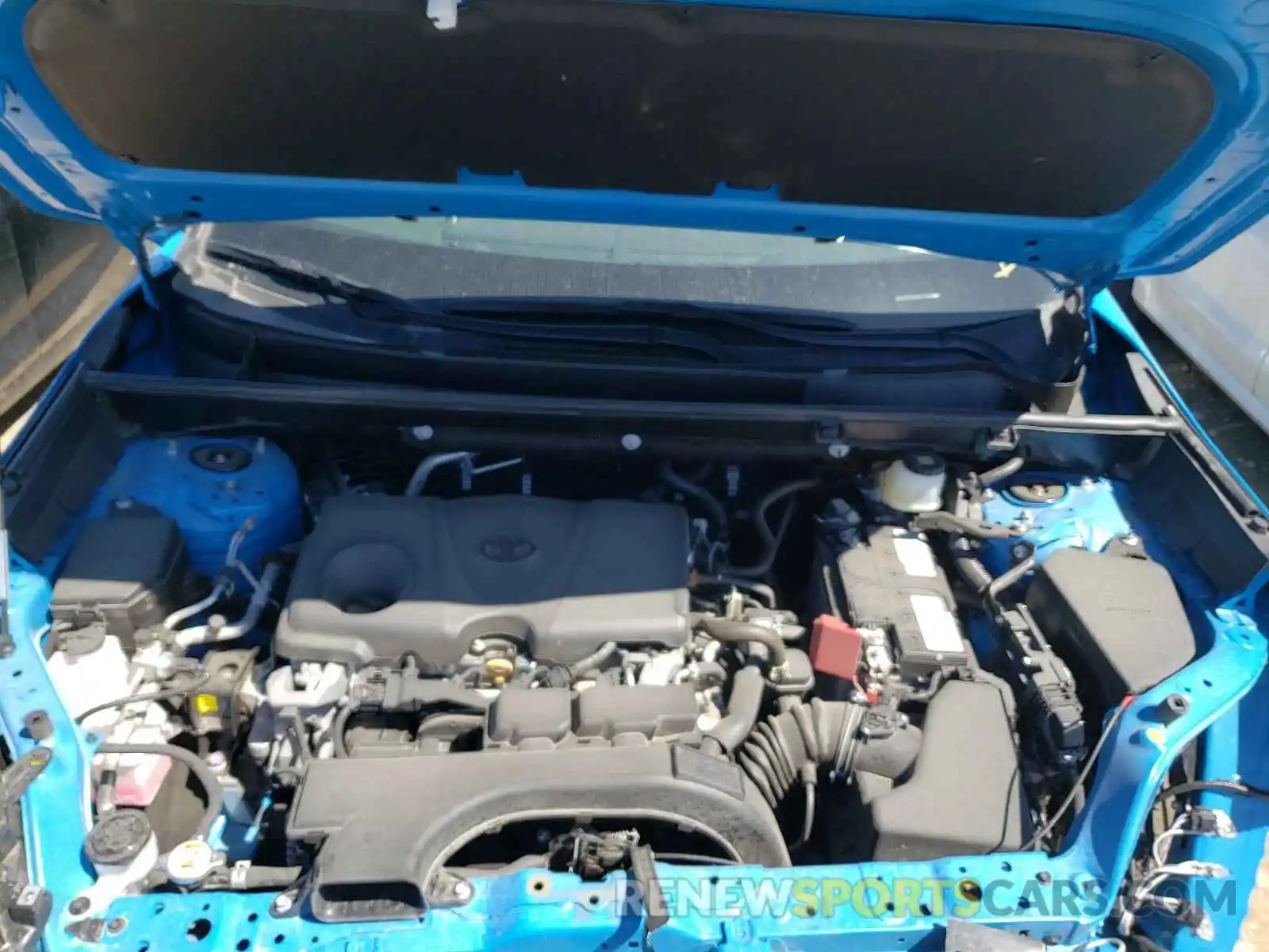 7 Фотография поврежденного автомобиля 2T3W1RFV8MW121486 TOYOTA RAV4 2021