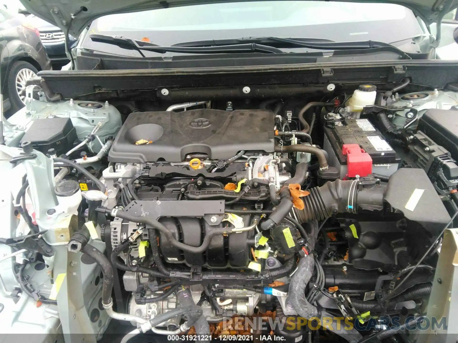 10 Фотография поврежденного автомобиля 2T3W1RFV8MW124596 TOYOTA RAV4 2021