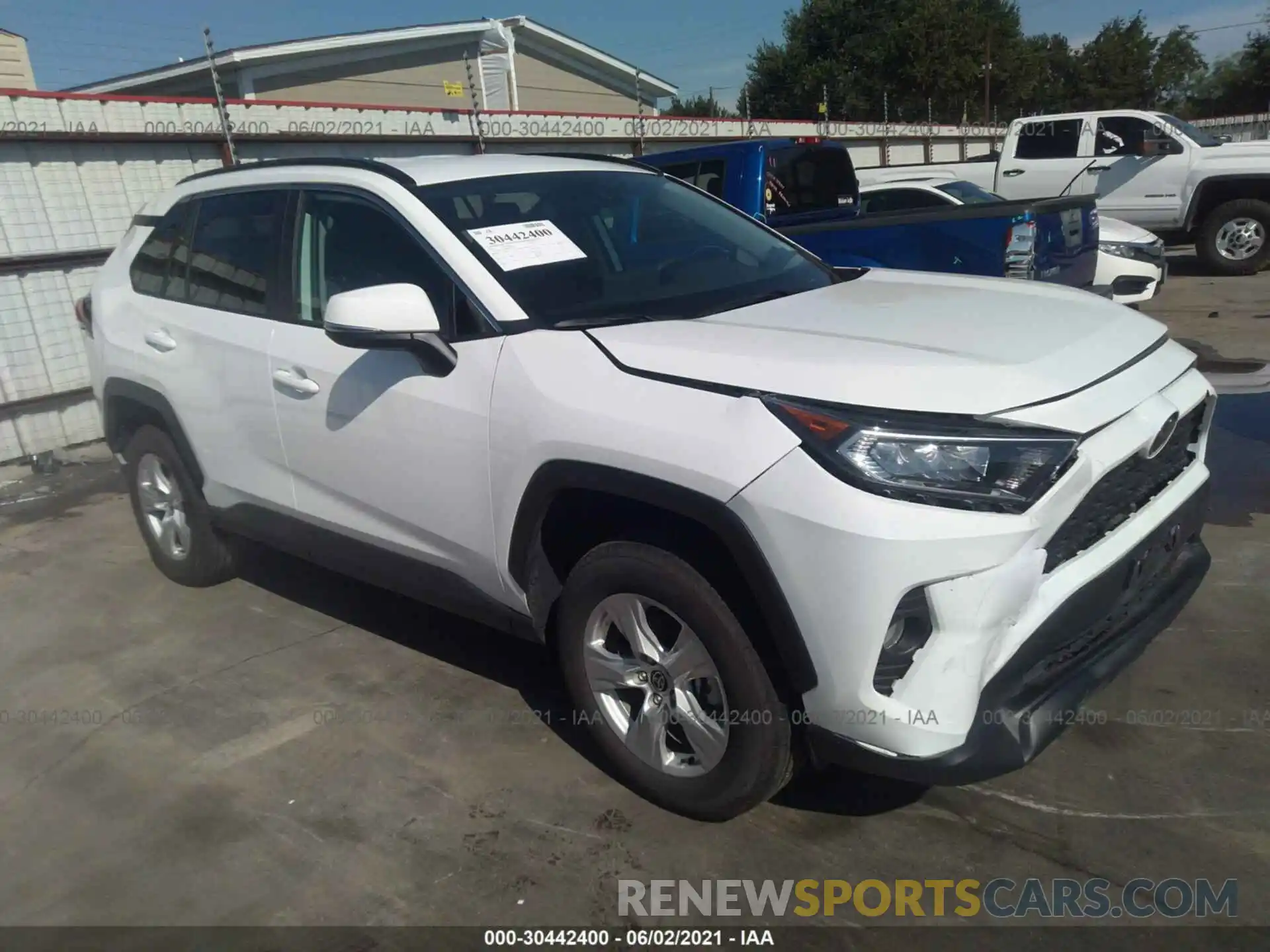 1 Фотография поврежденного автомобиля 2T3W1RFV8MW127756 TOYOTA RAV4 2021