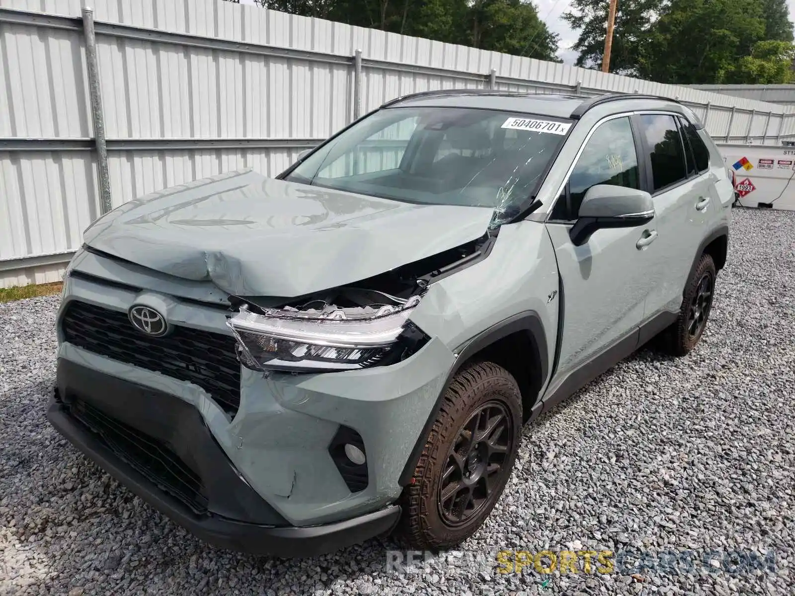 2 Photograph of a damaged car 2T3W1RFV8MW129362 TOYOTA RAV4 2021