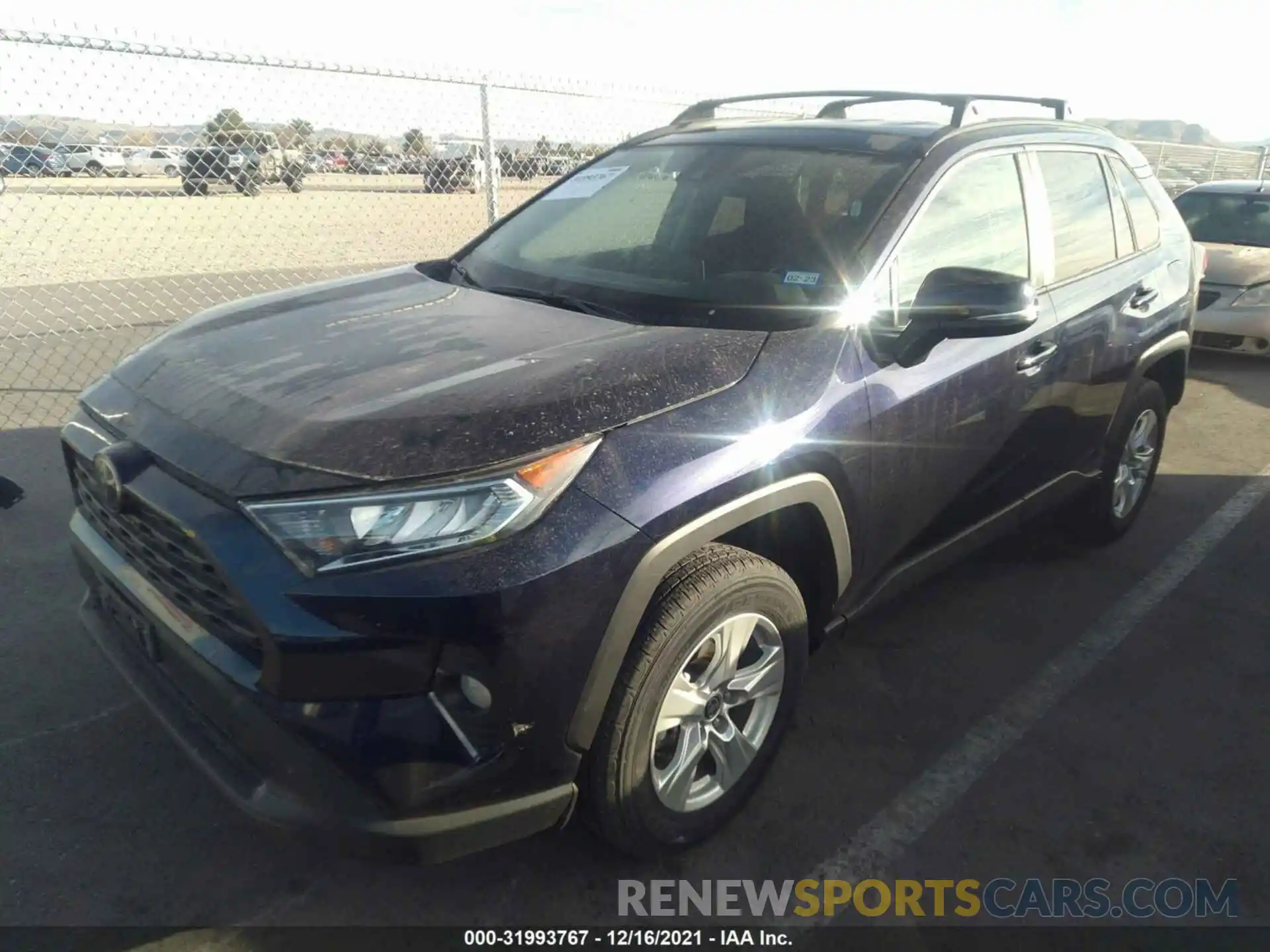 2 Photograph of a damaged car 2T3W1RFV8MW137459 TOYOTA RAV4 2021