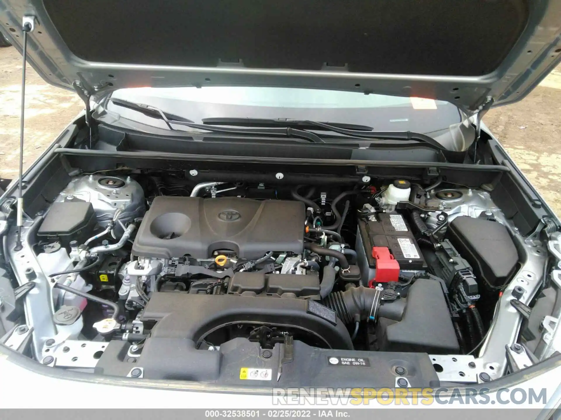 10 Фотография поврежденного автомобиля 2T3W1RFV8MW140099 TOYOTA RAV4 2021