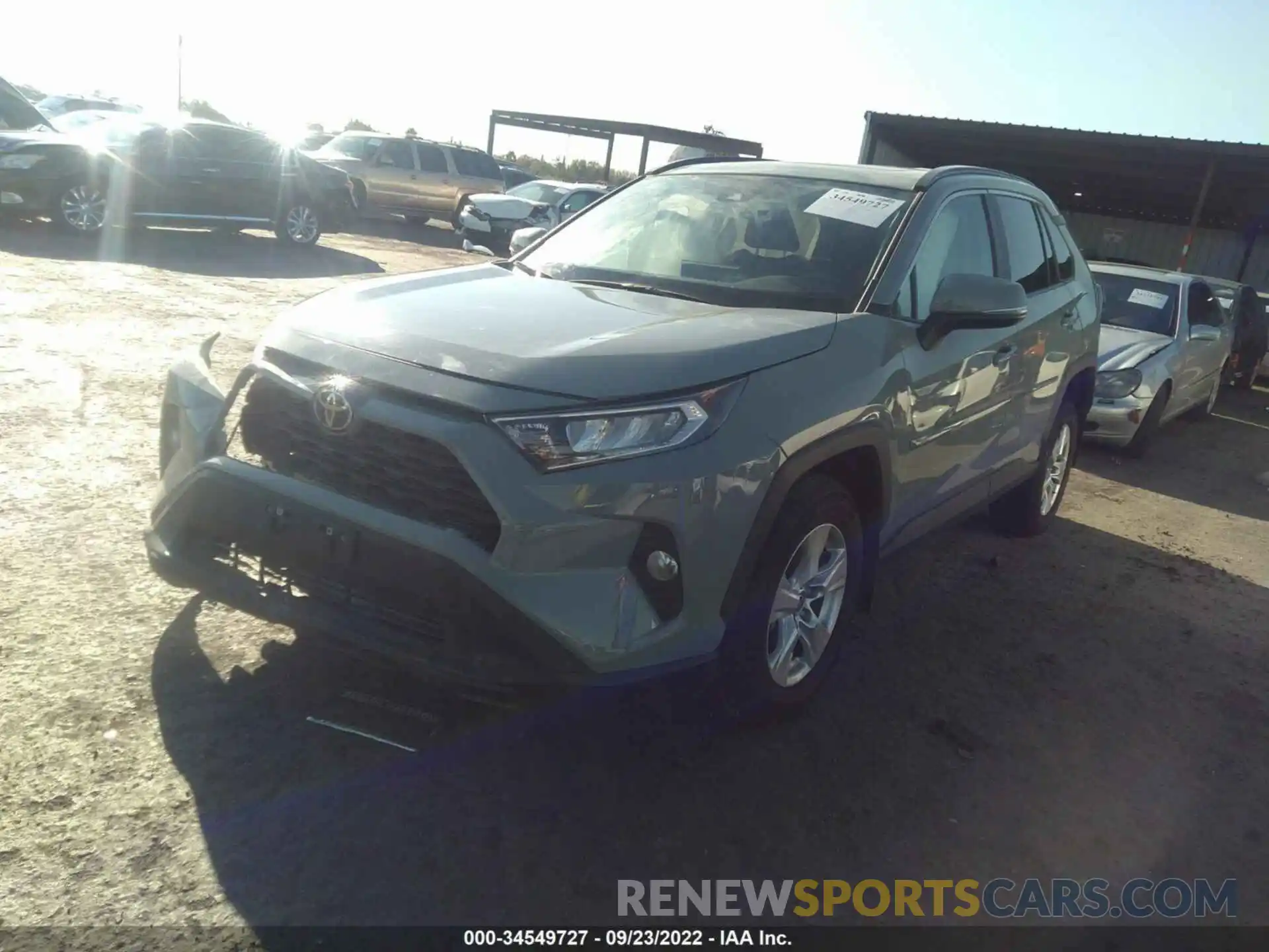 2 Фотография поврежденного автомобиля 2T3W1RFV8MW159073 TOYOTA RAV4 2021