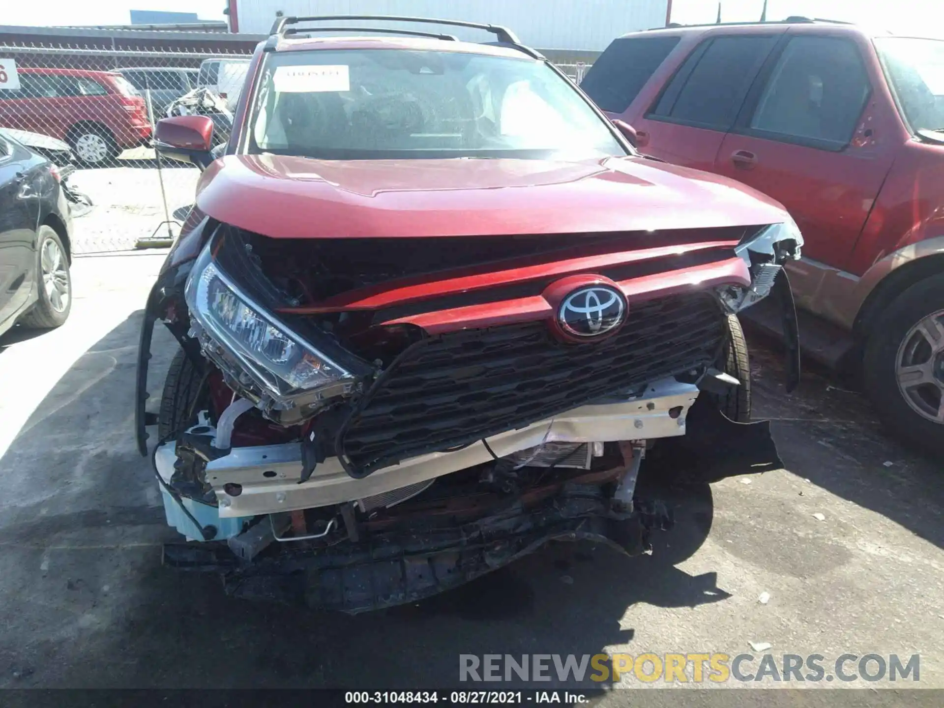 6 Photograph of a damaged car 2T3W1RFV8MW164306 TOYOTA RAV4 2021