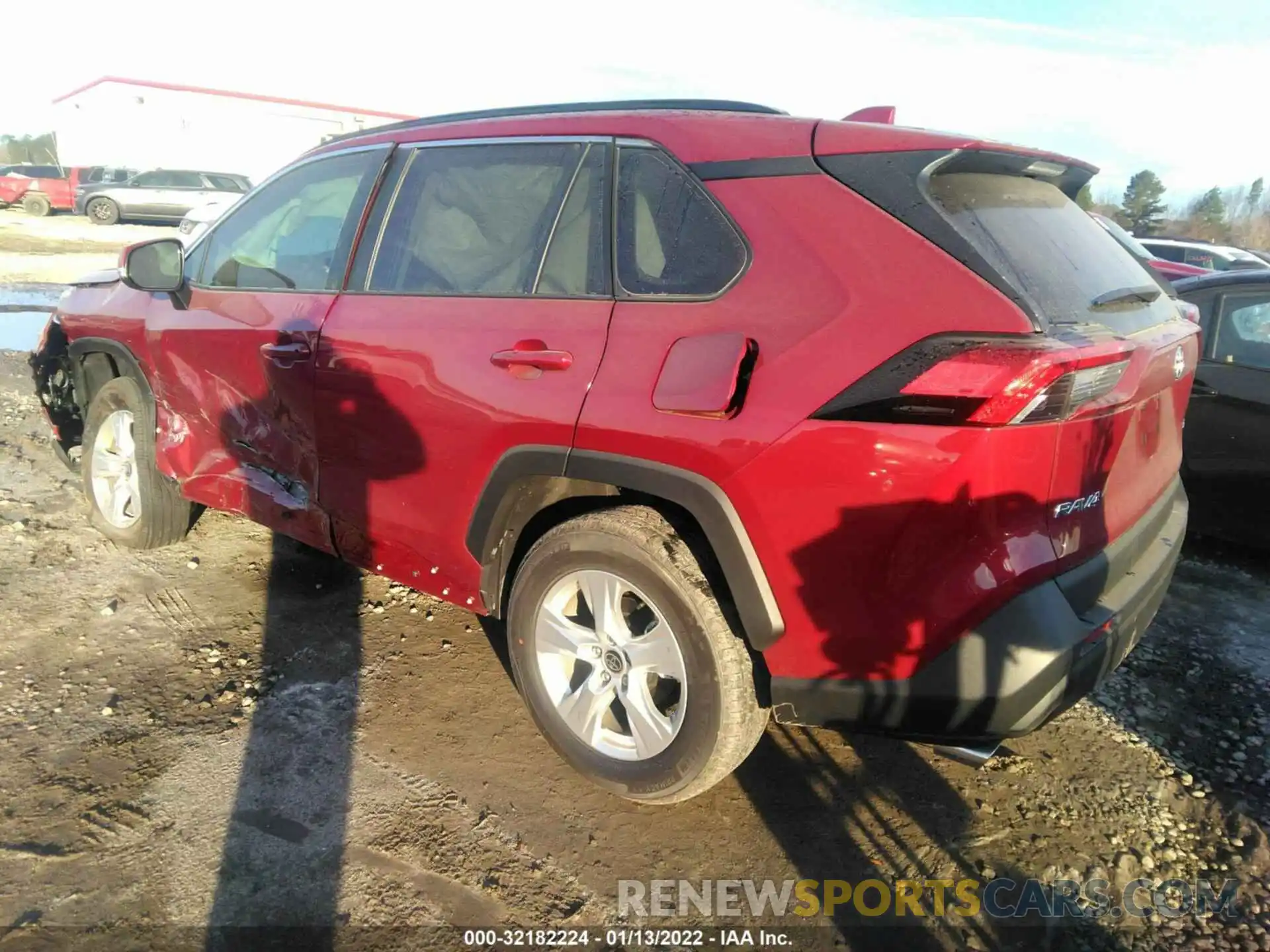 3 Photograph of a damaged car 2T3W1RFV8MW172826 TOYOTA RAV4 2021