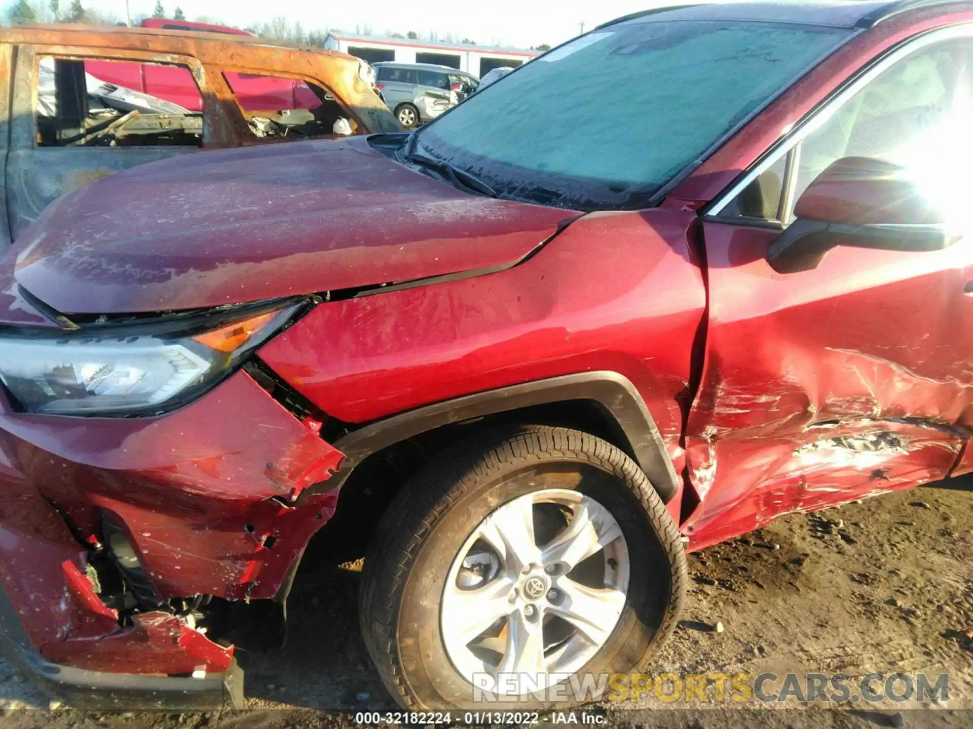 6 Photograph of a damaged car 2T3W1RFV8MW172826 TOYOTA RAV4 2021