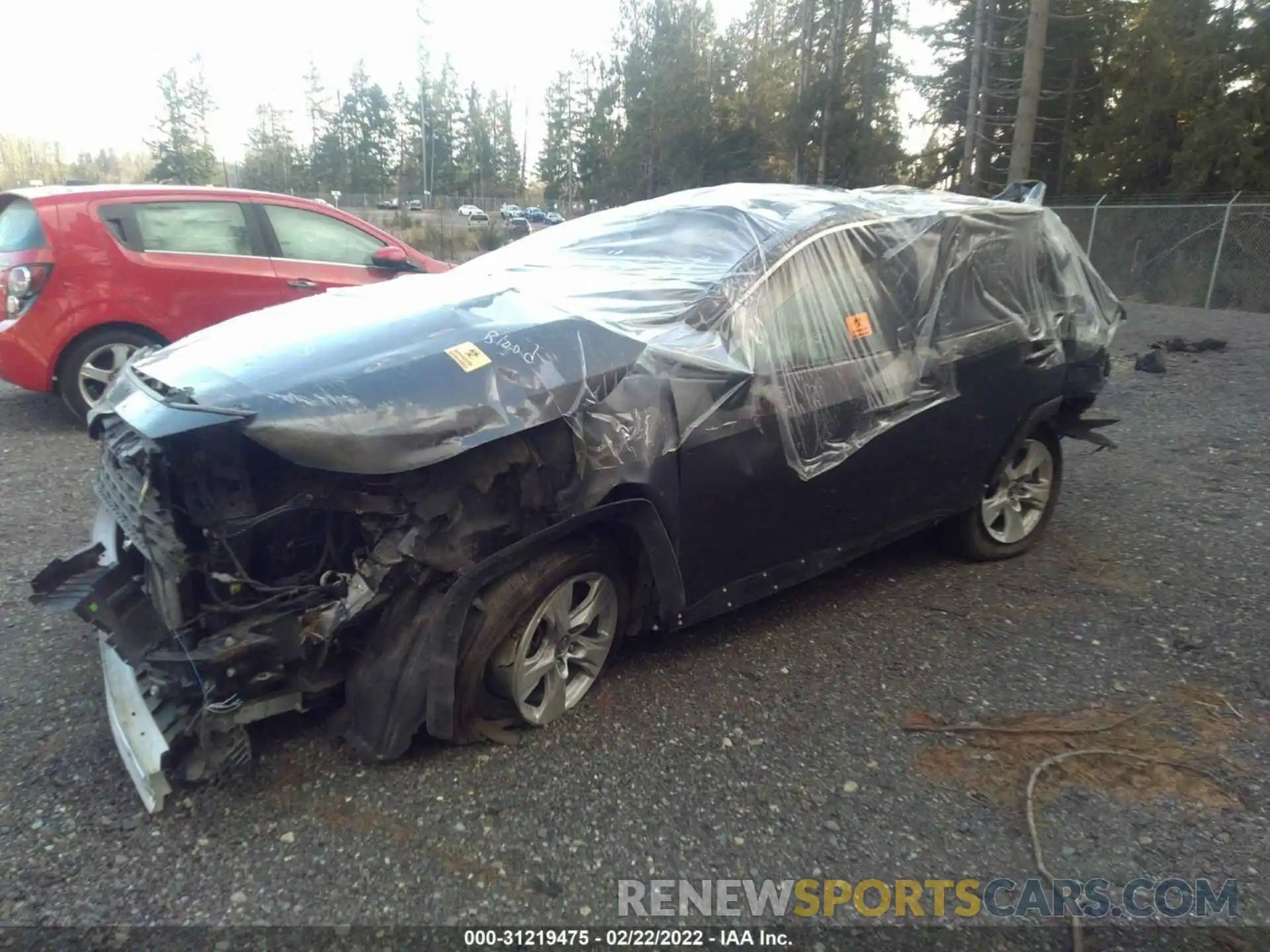 2 Photograph of a damaged car 2T3W1RFV9MC086135 TOYOTA RAV4 2021