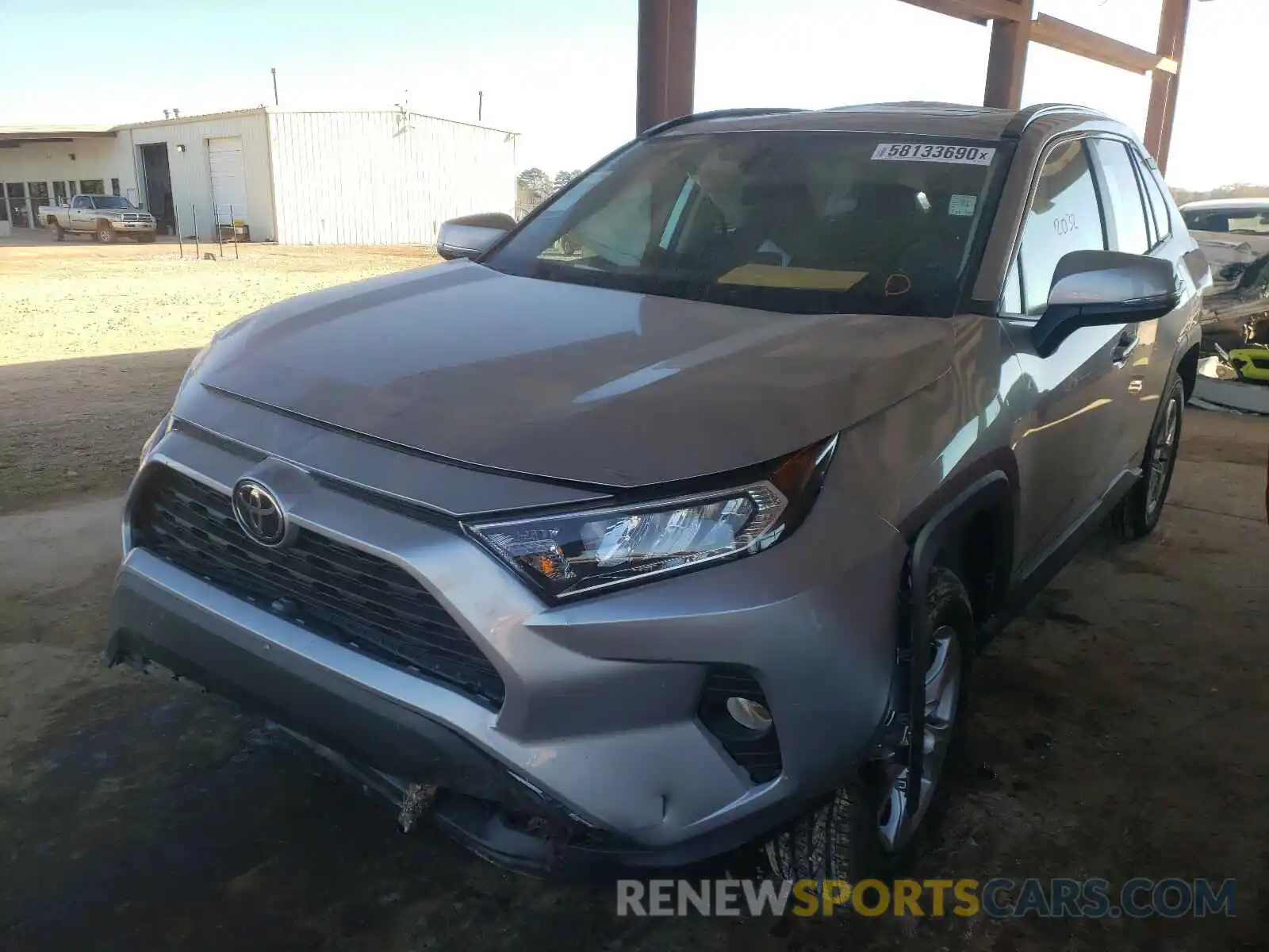 2 Photograph of a damaged car 2T3W1RFV9MC087429 TOYOTA RAV4 2021