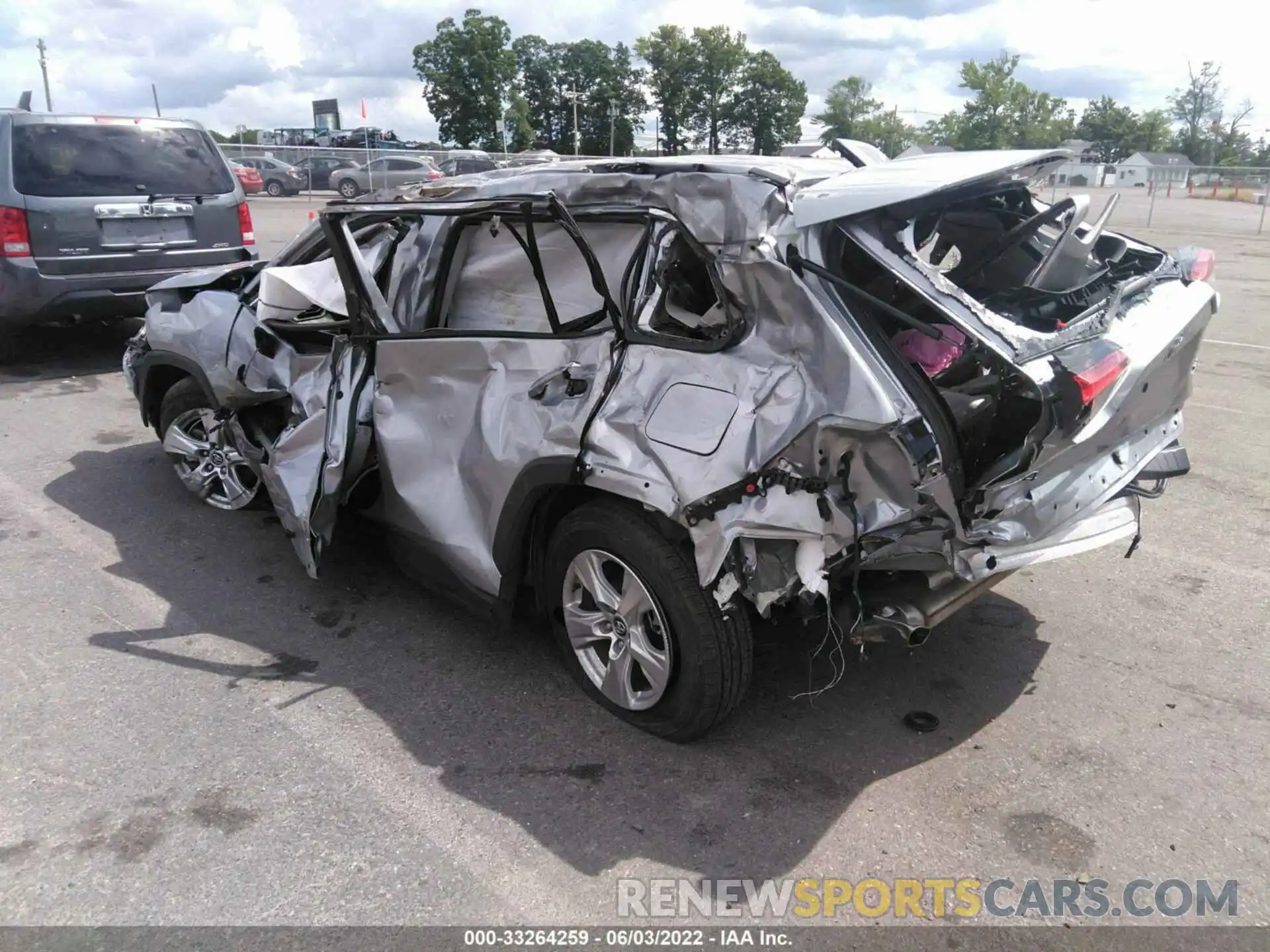 3 Photograph of a damaged car 2T3W1RFV9MC093604 TOYOTA RAV4 2021