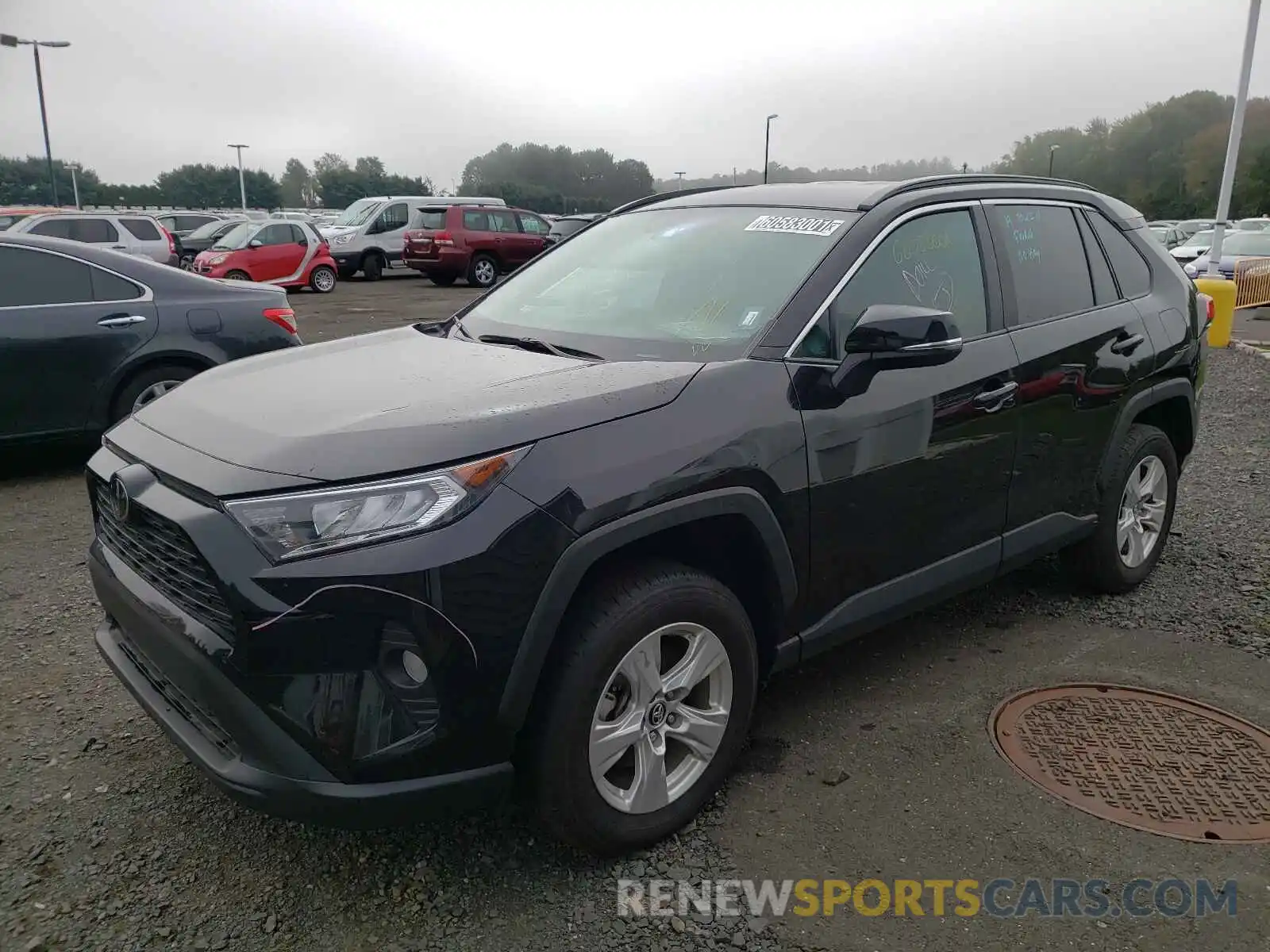 2 Photograph of a damaged car 2T3W1RFV9MC095580 TOYOTA RAV4 2021