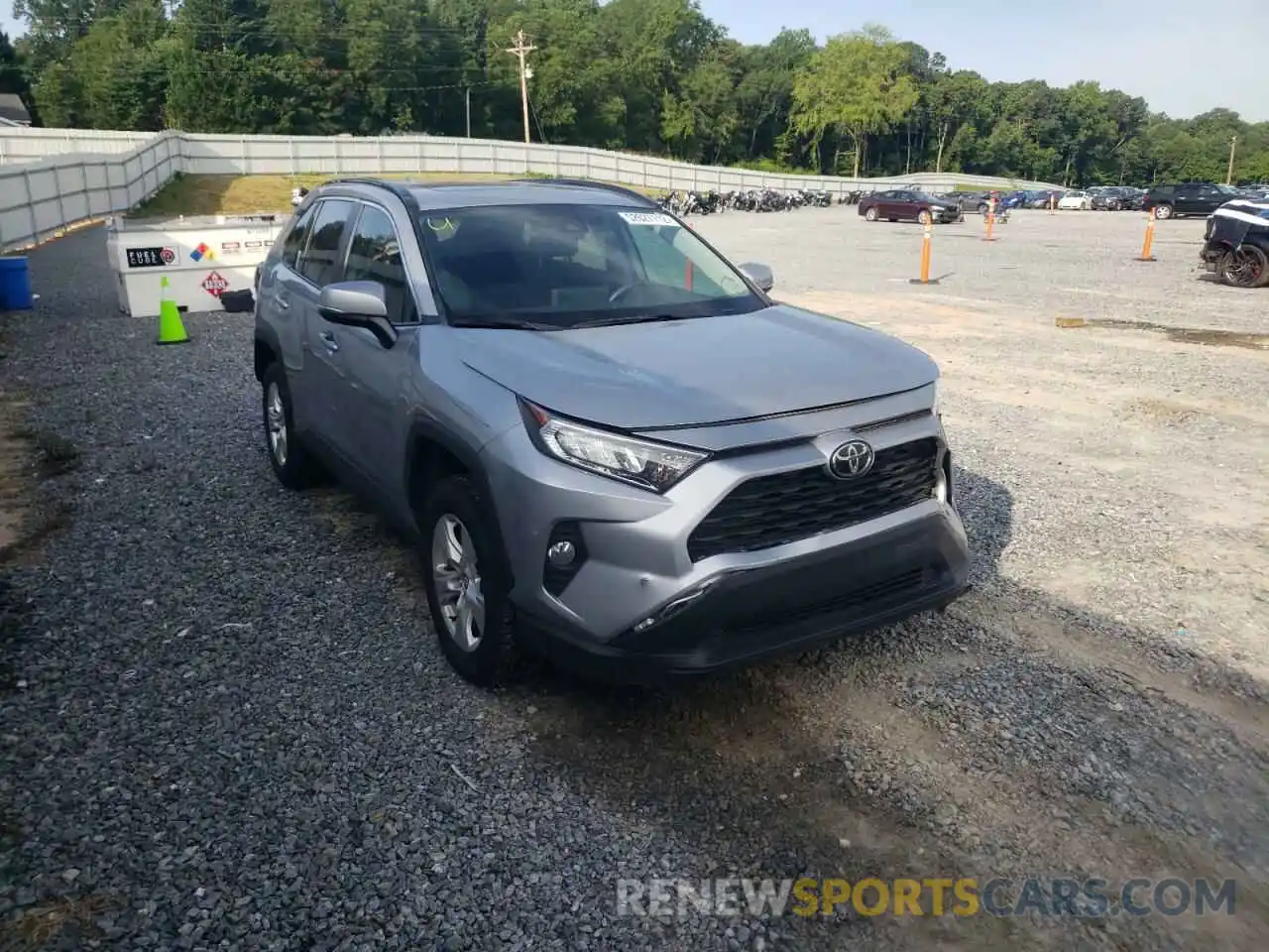 1 Photograph of a damaged car 2T3W1RFV9MC096678 TOYOTA RAV4 2021