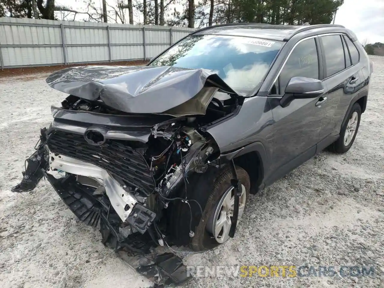 2 Photograph of a damaged car 2T3W1RFV9MC102687 TOYOTA RAV4 2021