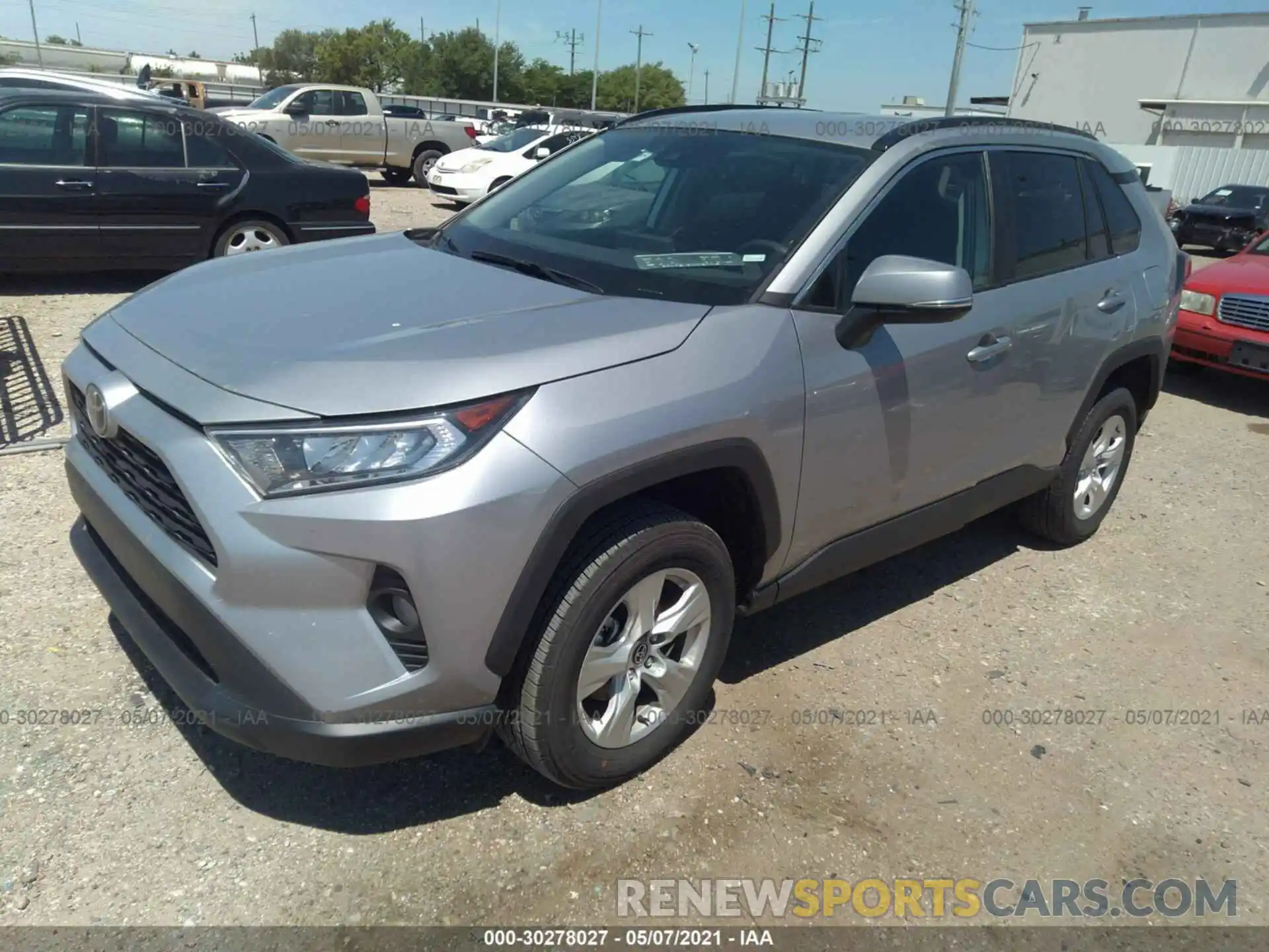 2 Photograph of a damaged car 2T3W1RFV9MC103046 TOYOTA RAV4 2021